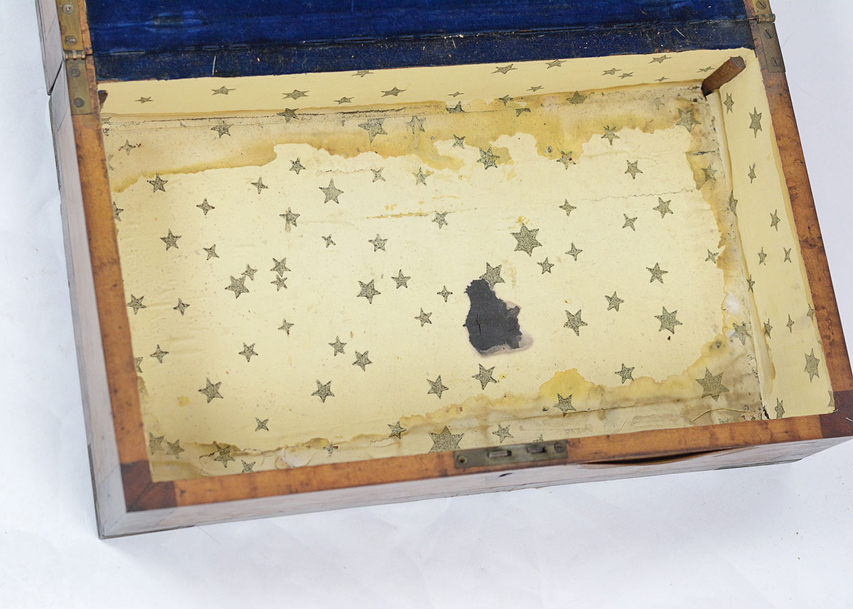 Antique Birdseye Maple Lap Desk