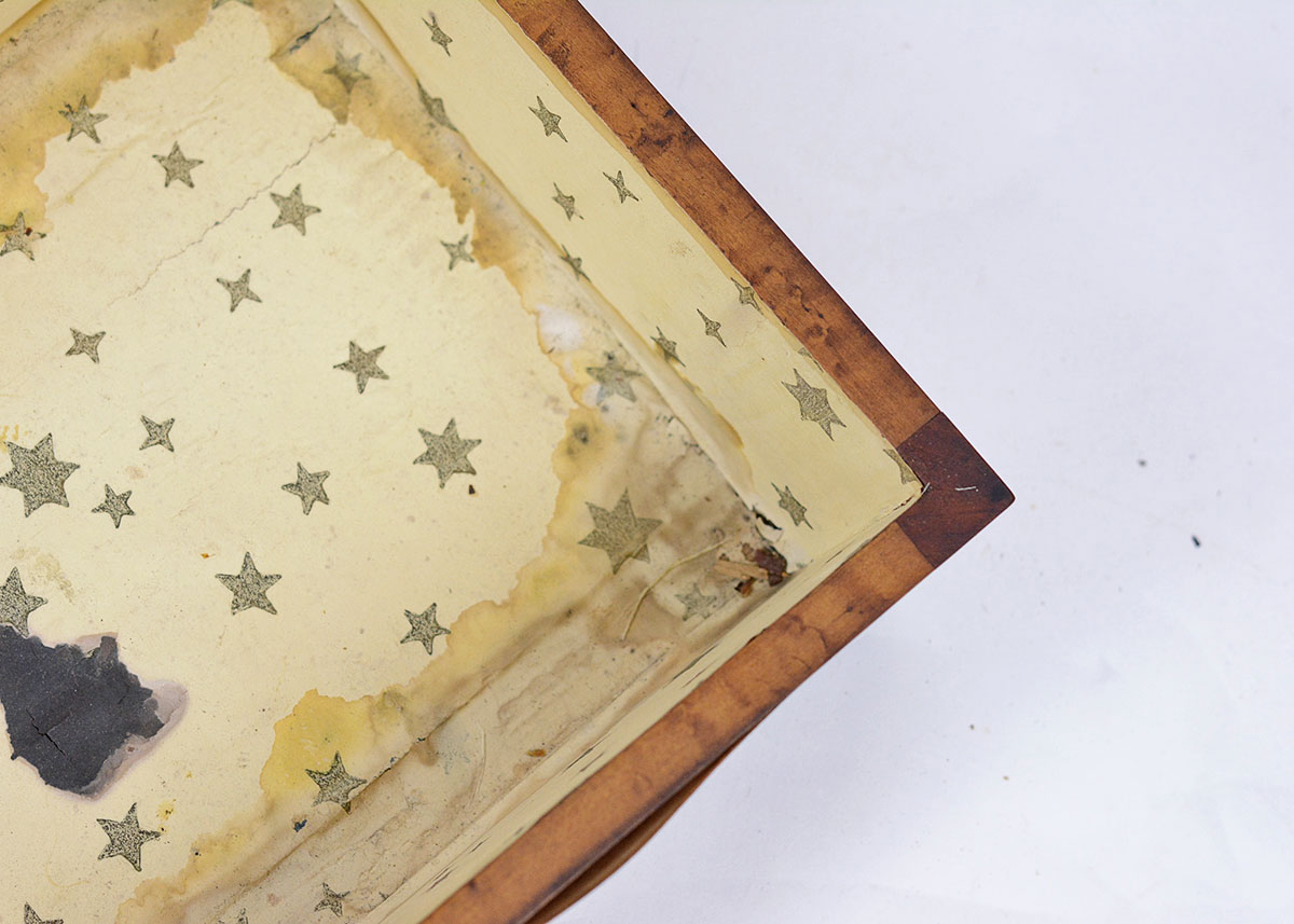 Antique Birdseye Maple Lap Desk