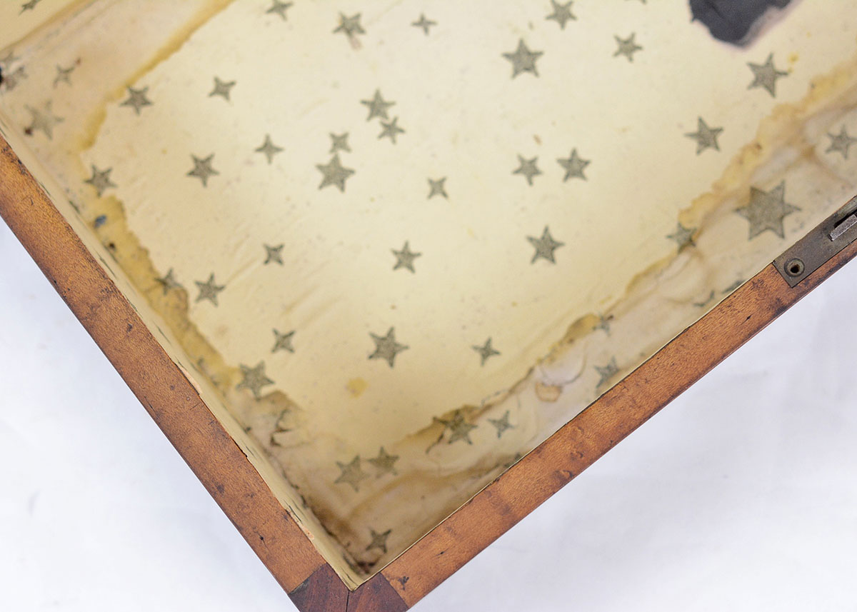 Antique Birdseye Maple Lap Desk