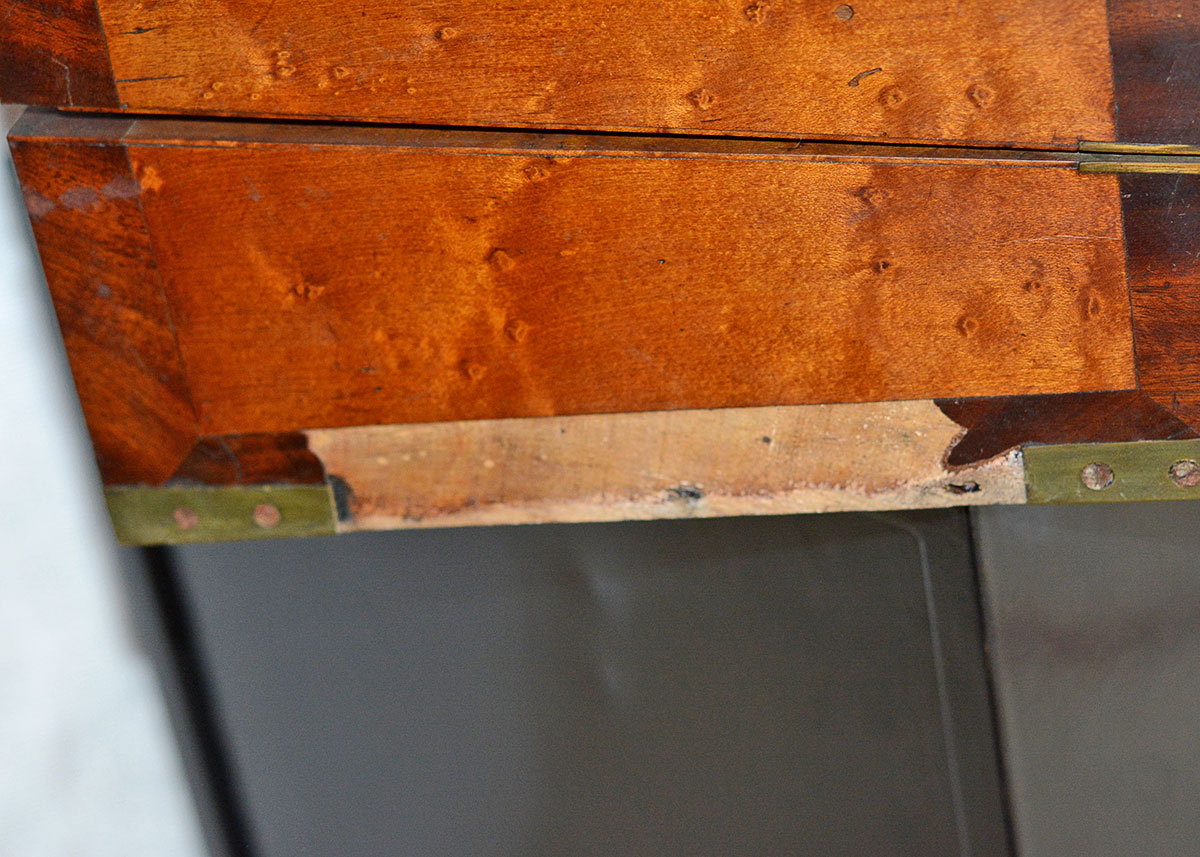 Antique Birdseye Maple Lap Desk