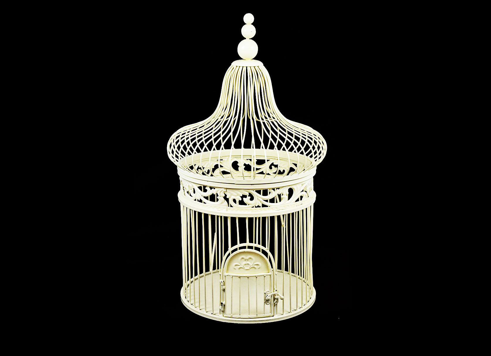 Round Metal Bird Cage