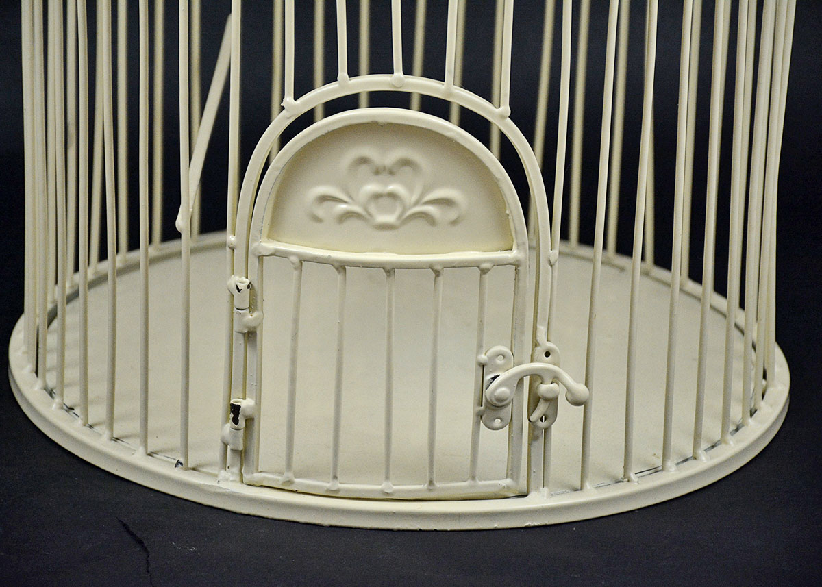 Round Metal Bird Cage