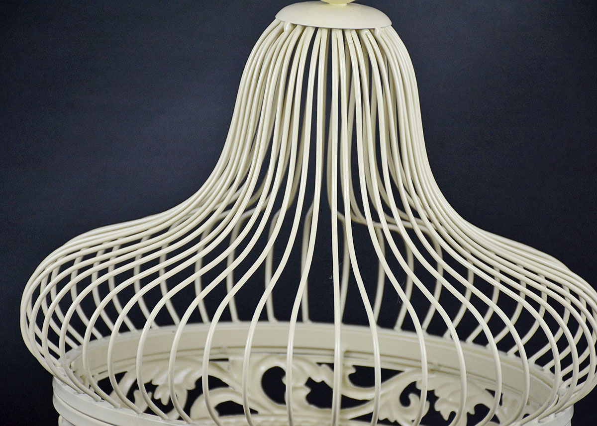 Round Metal Bird Cage