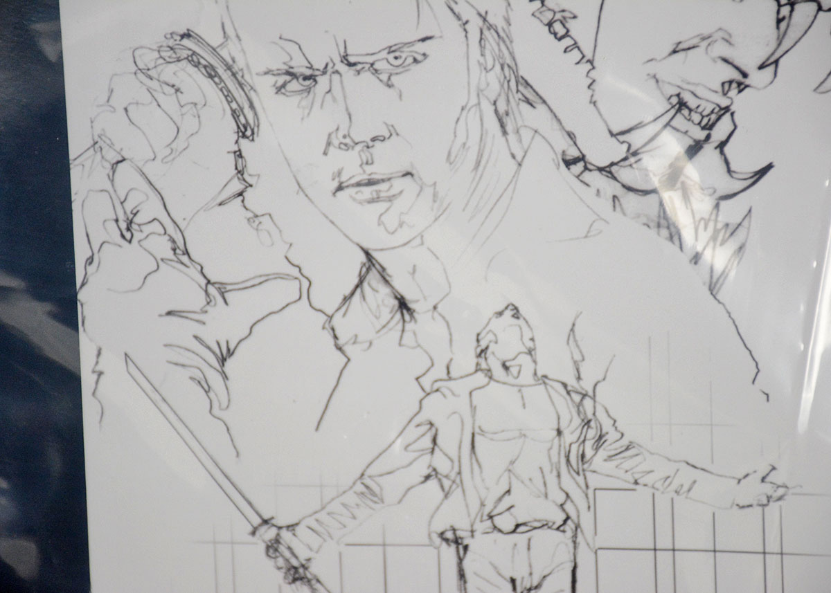 Framed Dynamite Entertainment's Highlander Issue #0