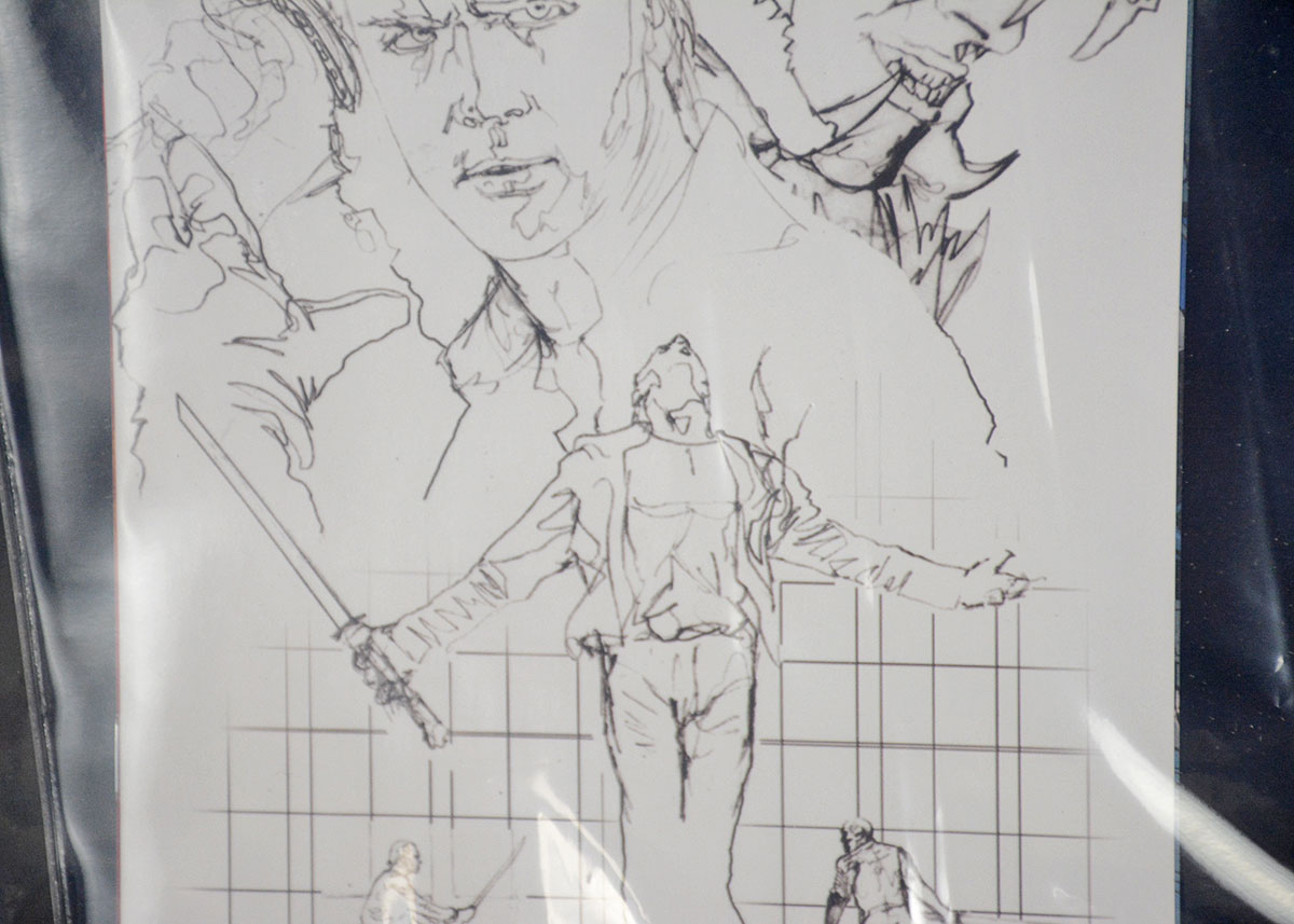 Framed Dynamite Entertainment's Highlander Issue # 0