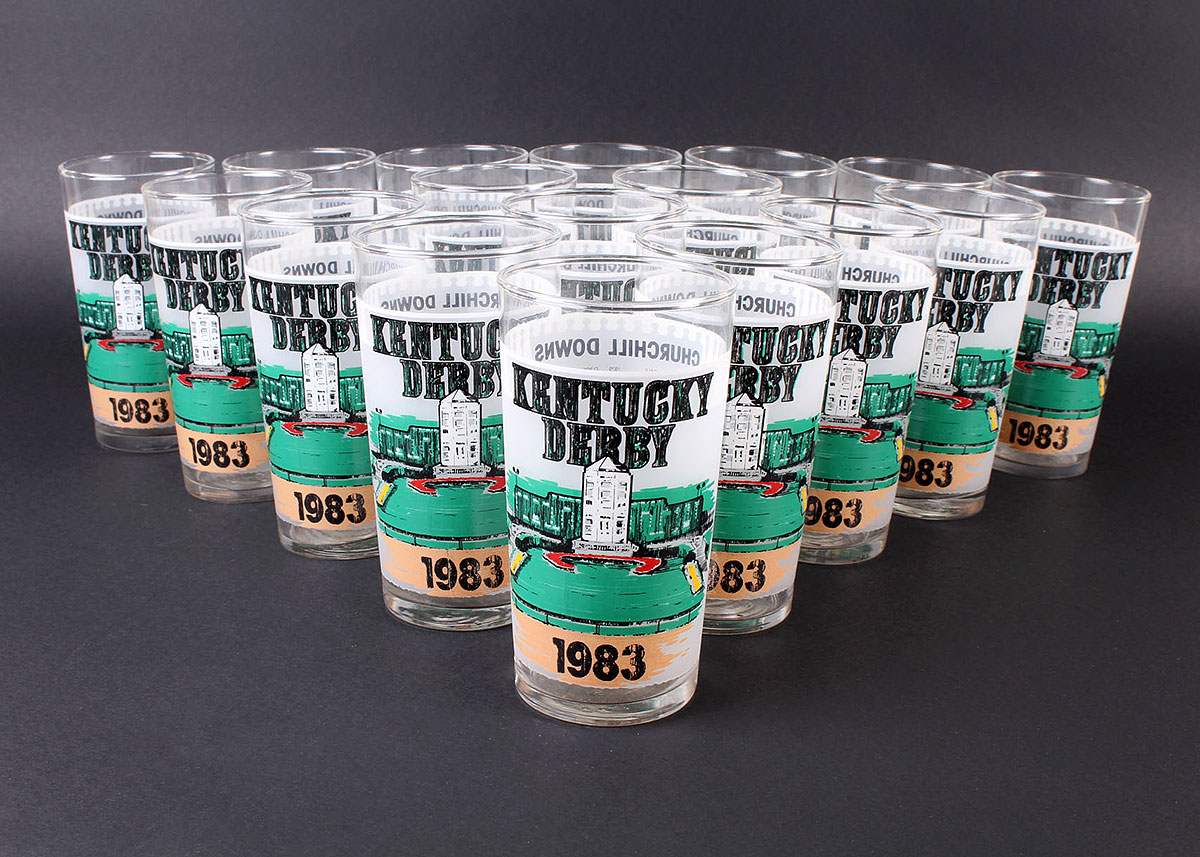 1983 Kentucky Derby Official Julep Glasses