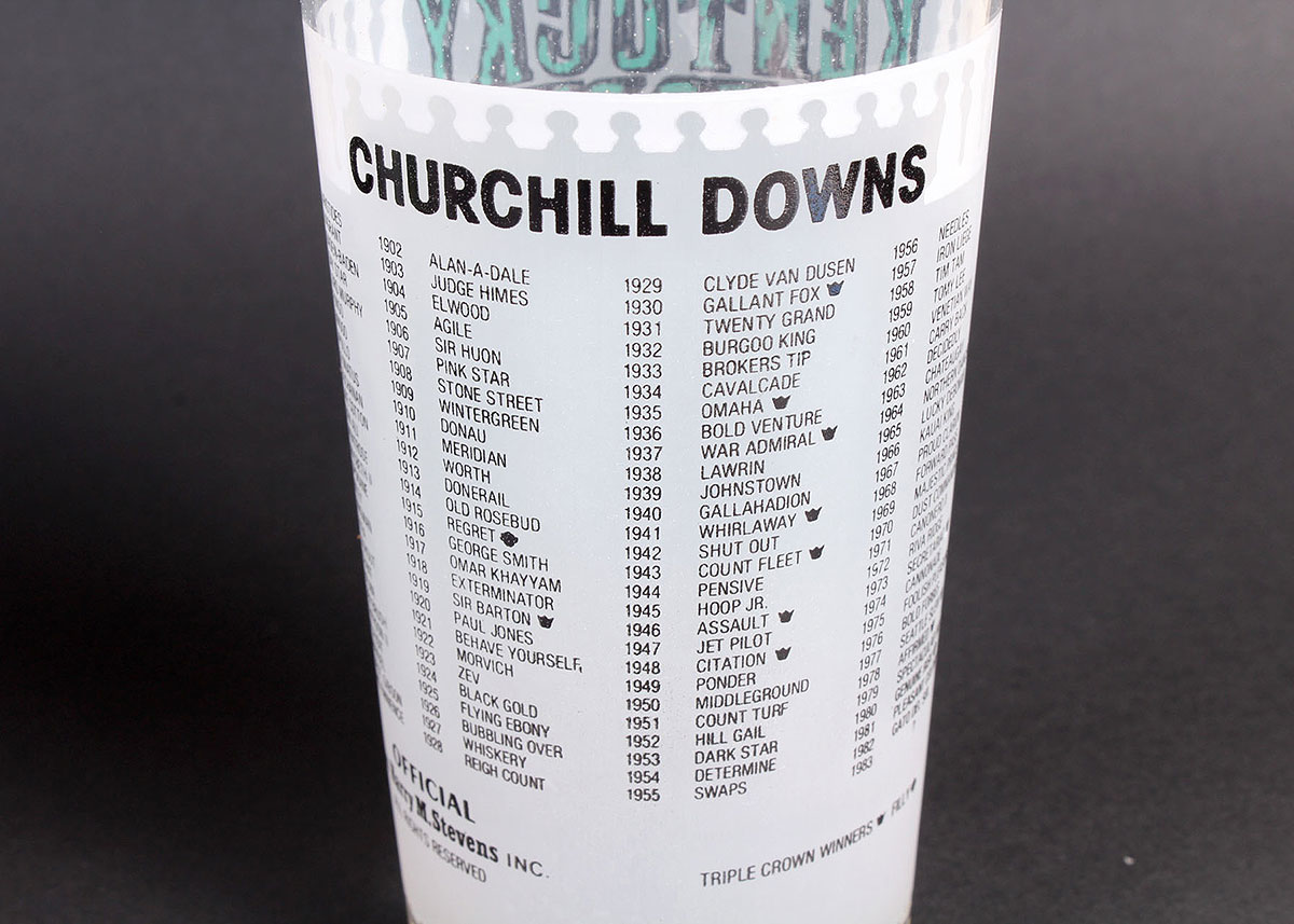 1983 Kentucky Derby Official Julep Glasses