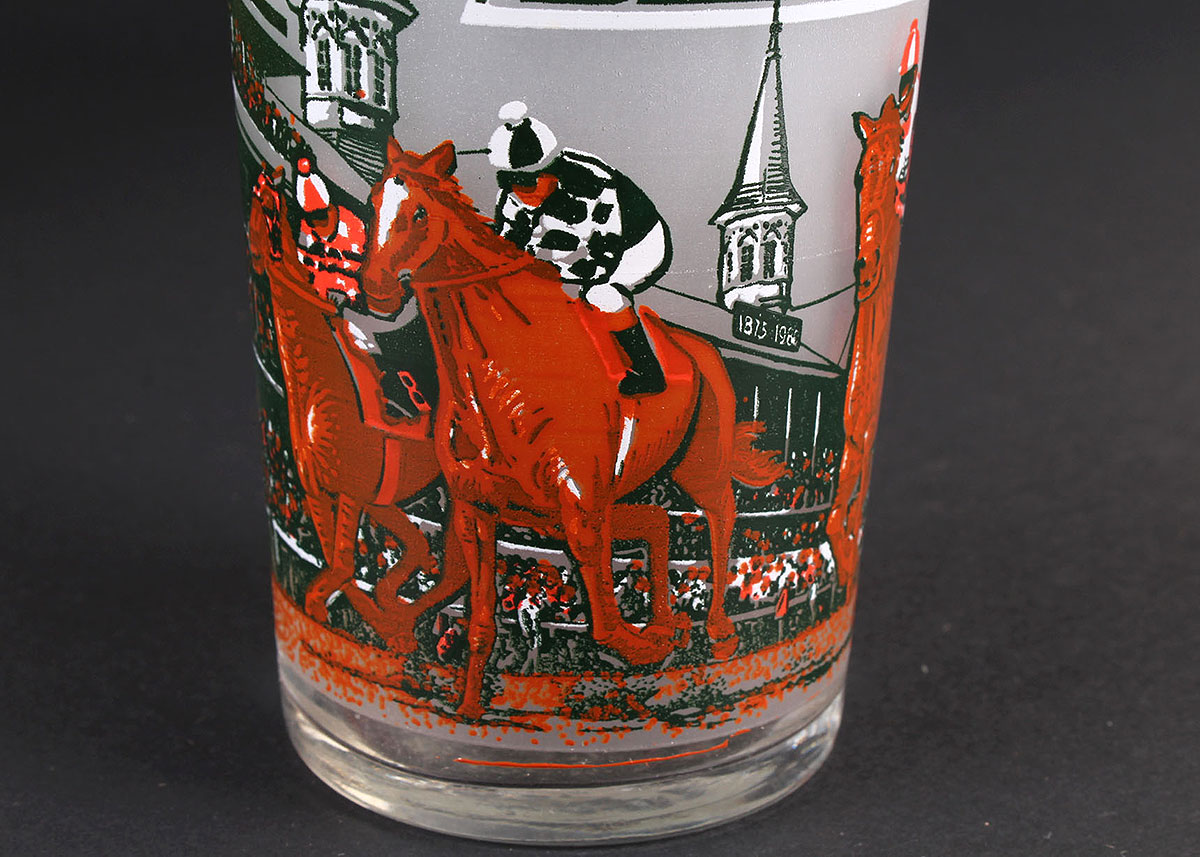 1980 Kentucky Derby Official Glasses