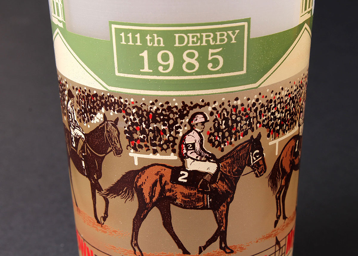 1985 Kentucky Derby Glasses