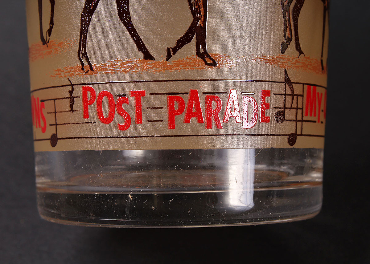 1985 Kentucky Derby Glasses