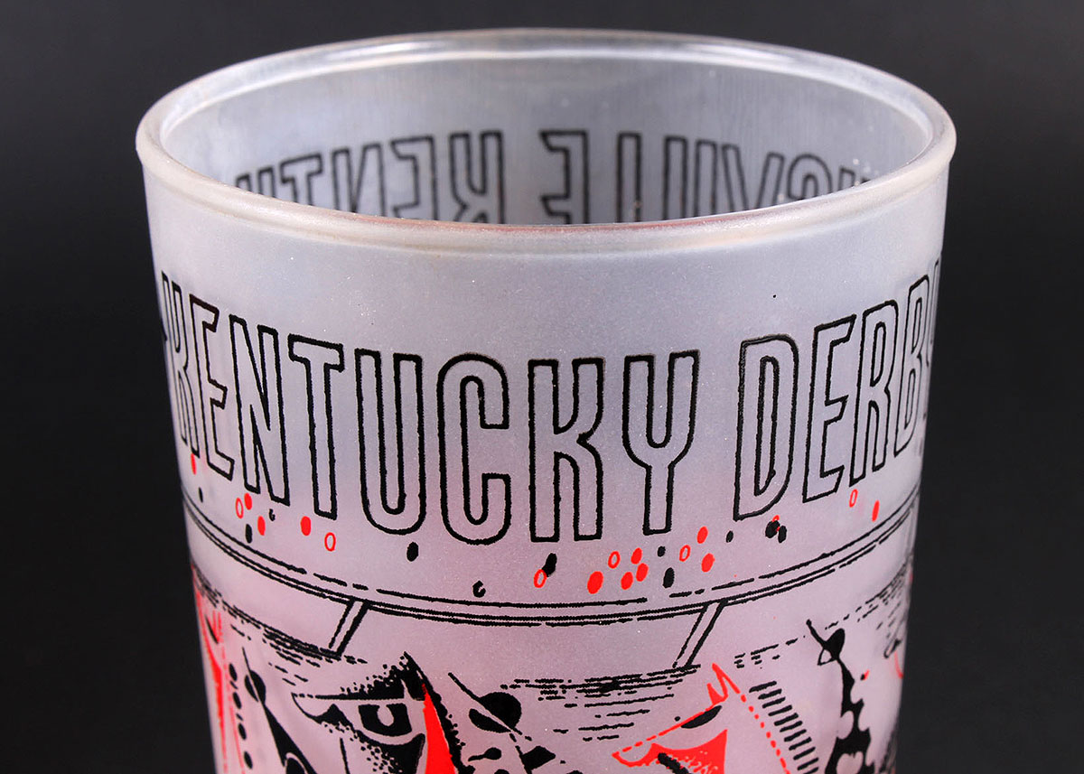 Unofficial Kentucky Derby Glasses 1967 and 1971