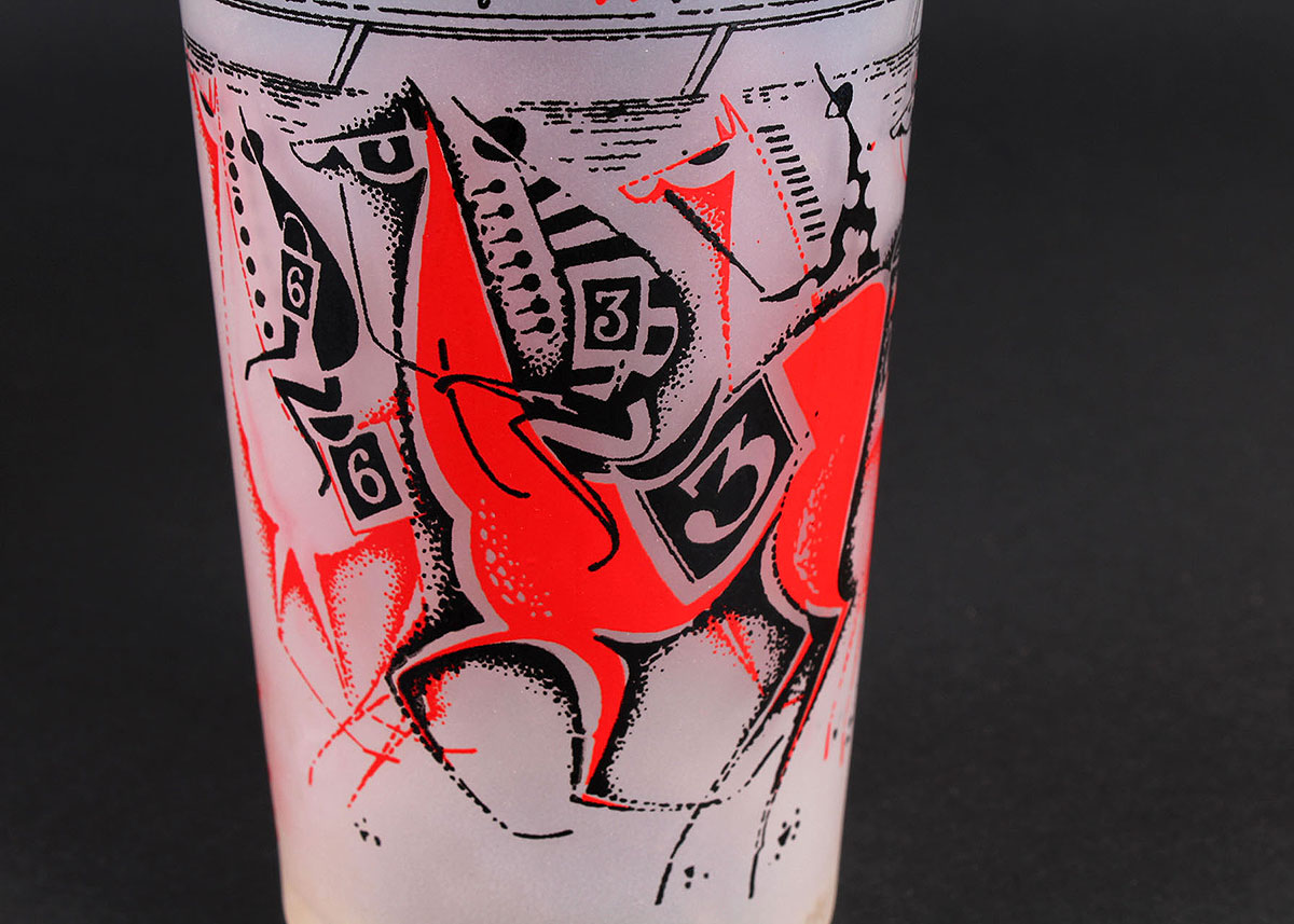 Unofficial Kentucky Derby Glasses 1967 and 1971