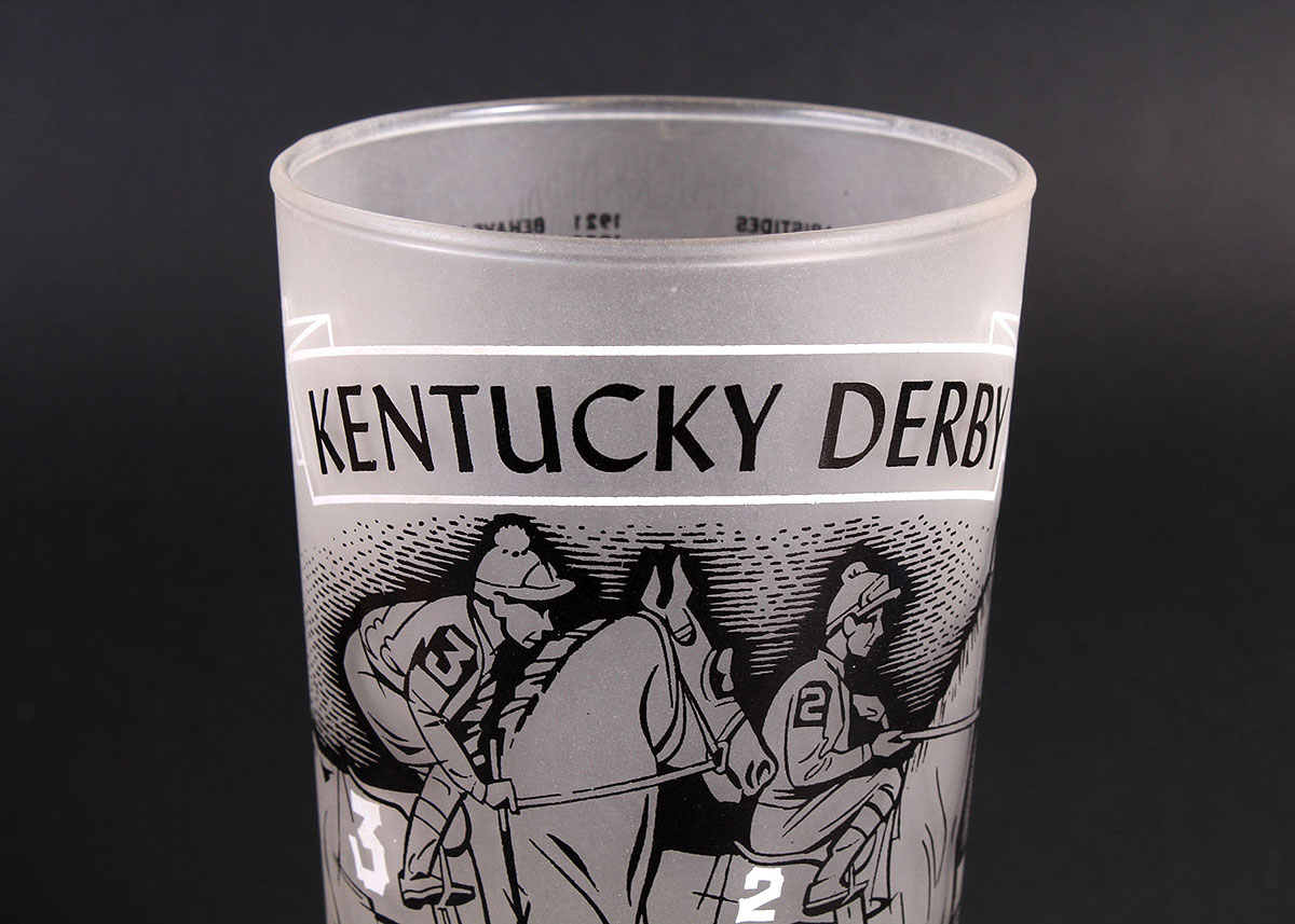 Unofficial Kentucky Derby Glasses 1967 and 1971