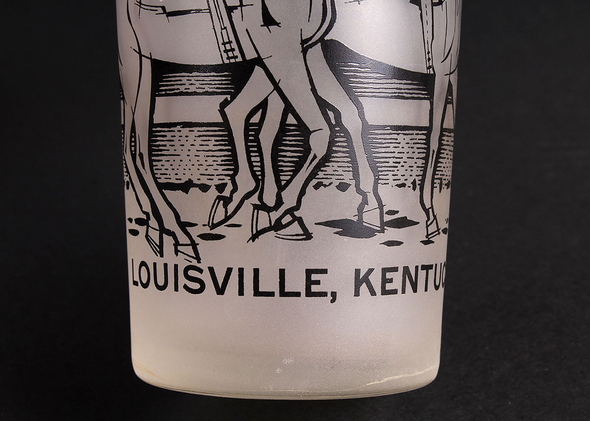 Unofficial Kentucky Derby Glasses 1967 and 1971