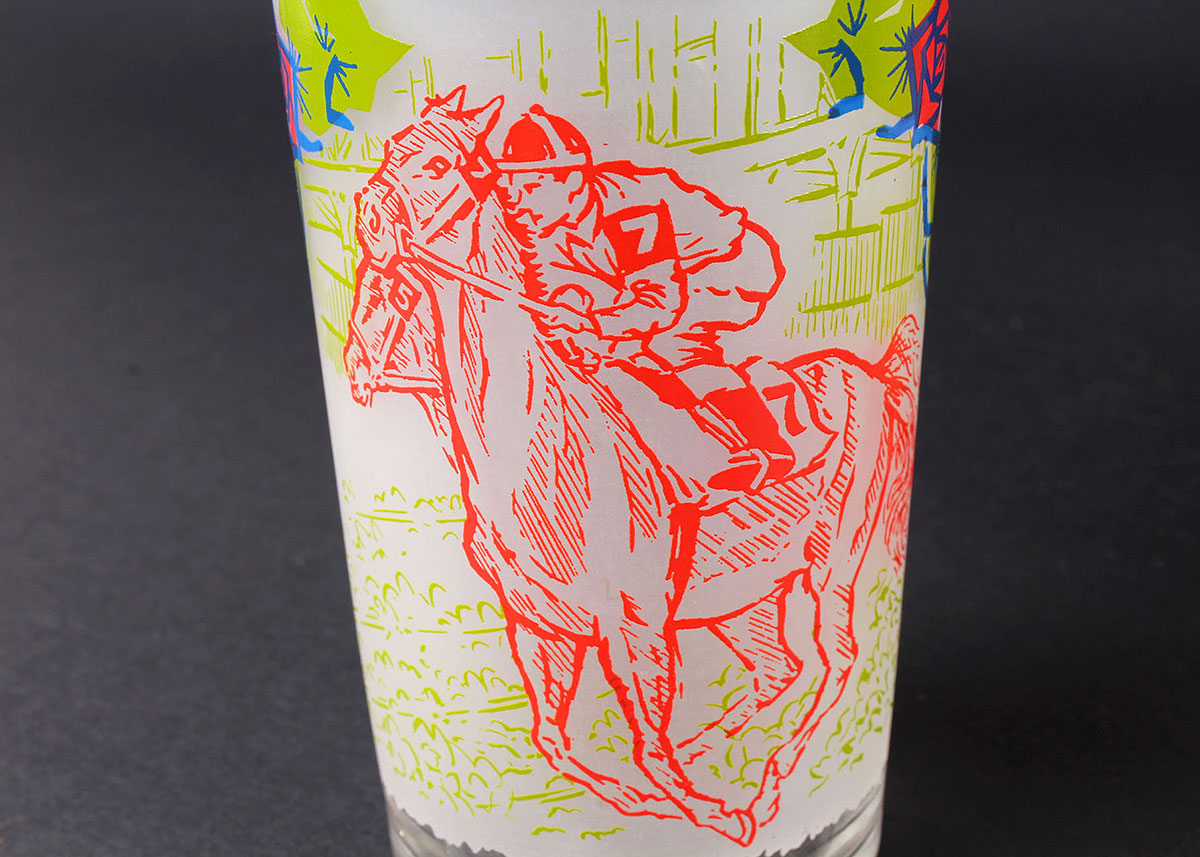 1971 Kentucky Derby Run for the Roses Mint Julep Glasses