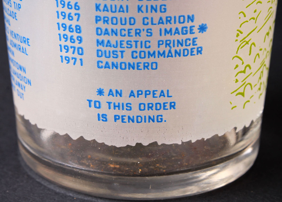 1971 Kentucky Derby Run for the Roses Mint Julep Glasses