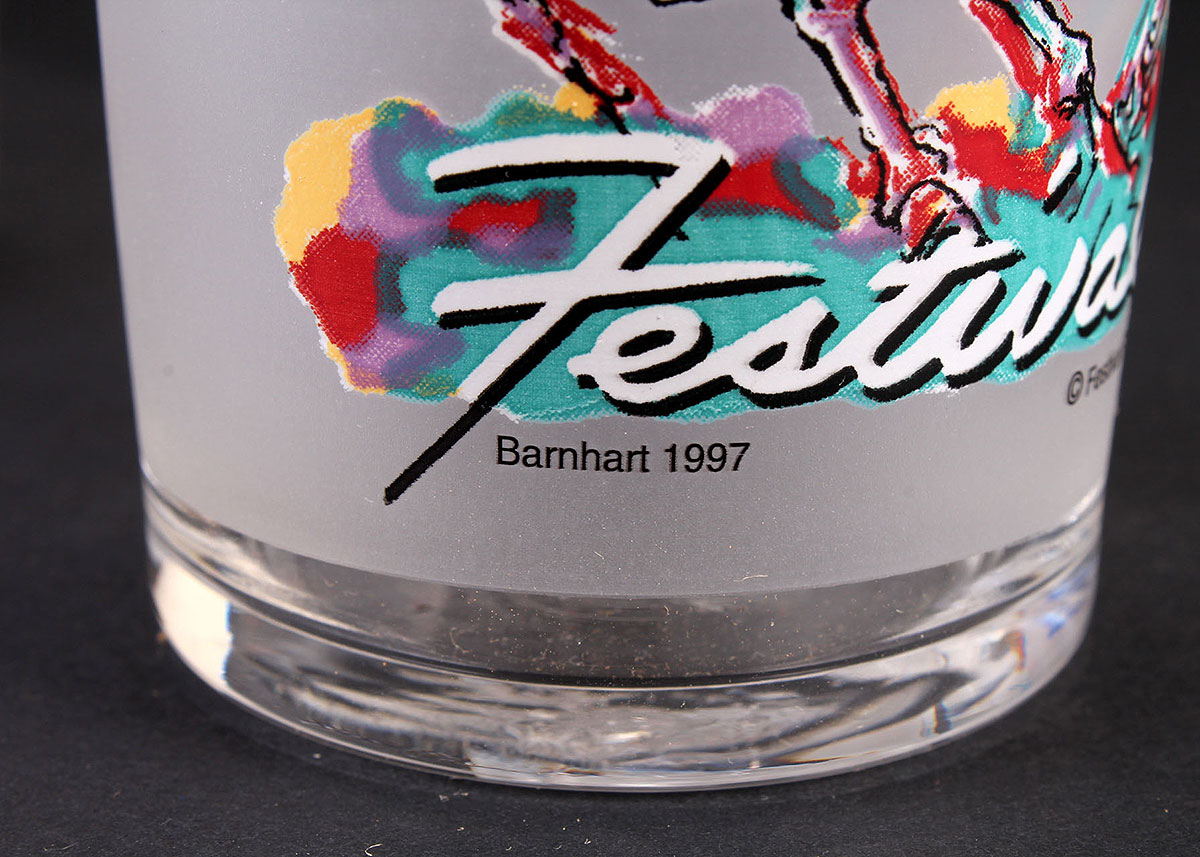 1980s and 1990s Kentucky Derby Festival Glasses