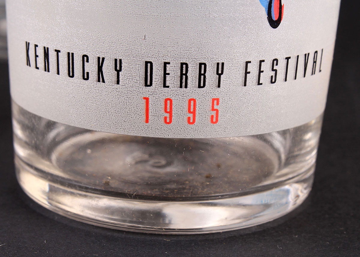 1980s and 1990s Kentucky Derby Festival Glasses
