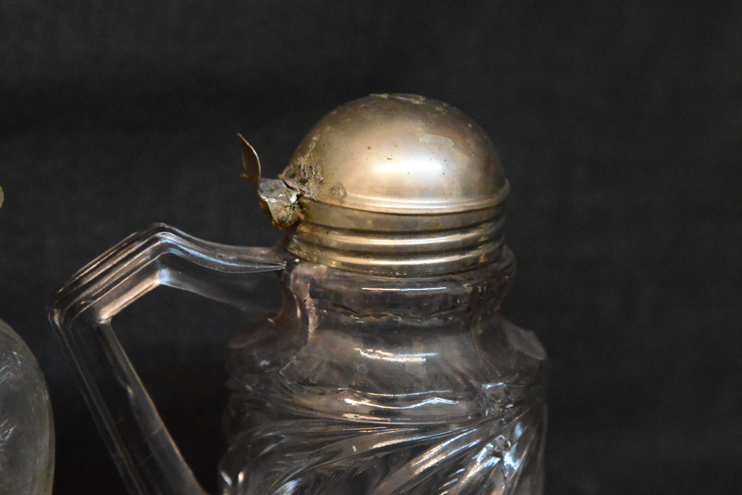Trio of Antique Syrup Dispensers