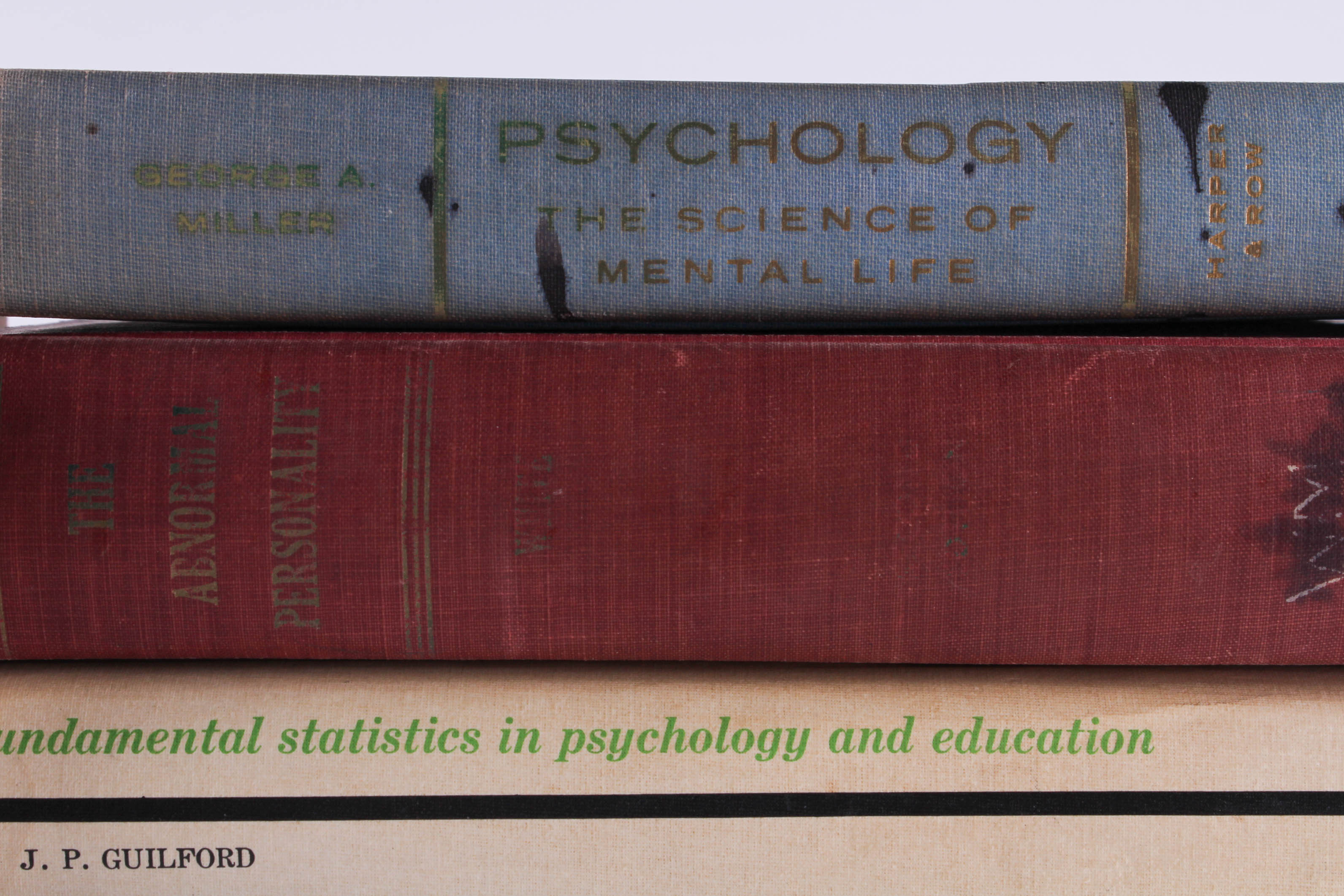 Vintage Psychology Books