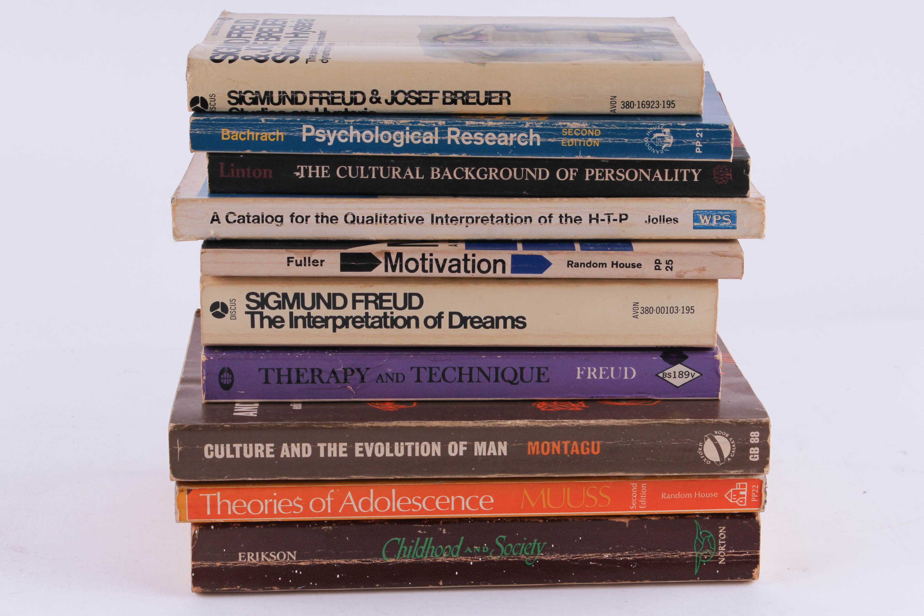 Vintage Psychology Books