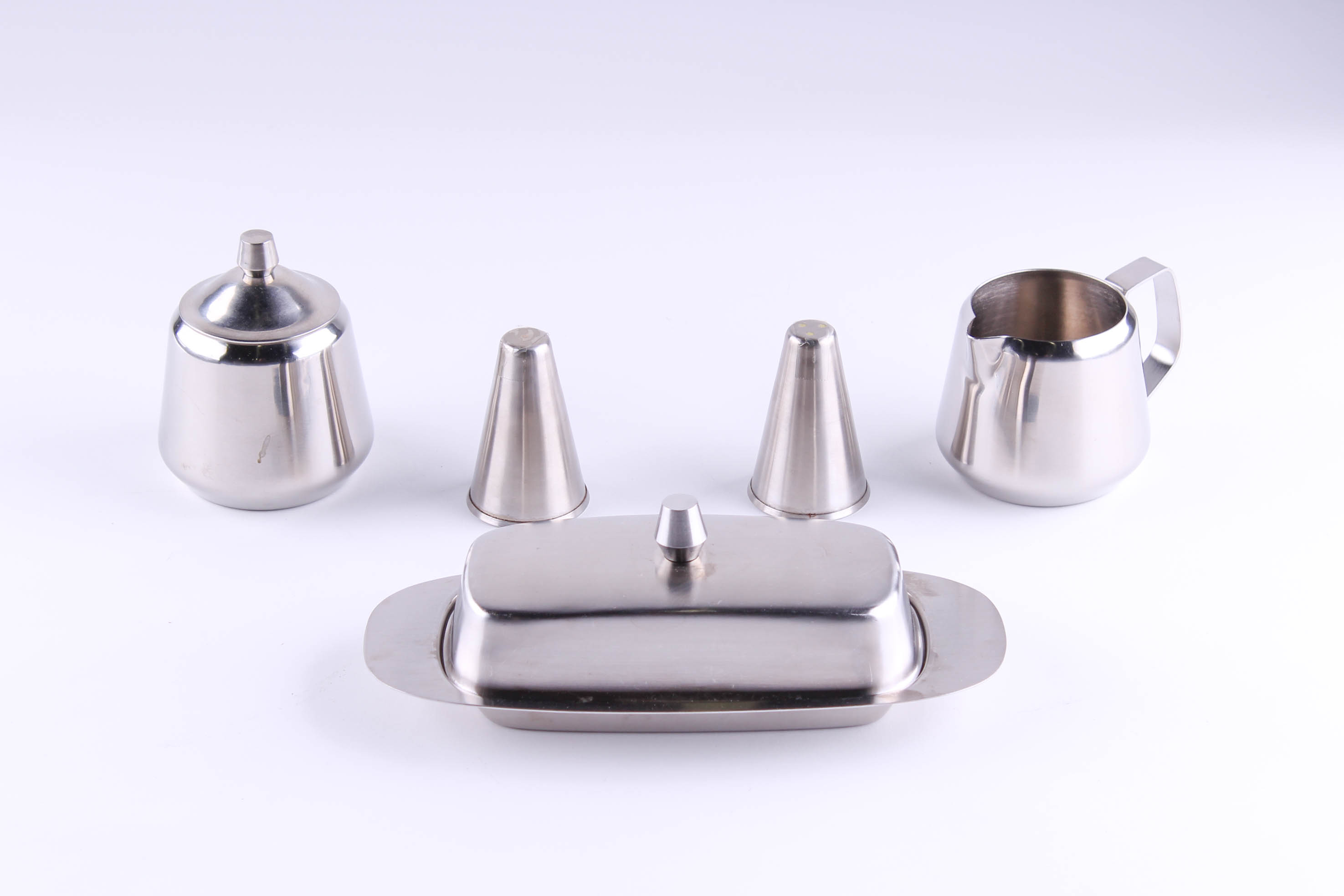 Mid Century Modern Condiment Set