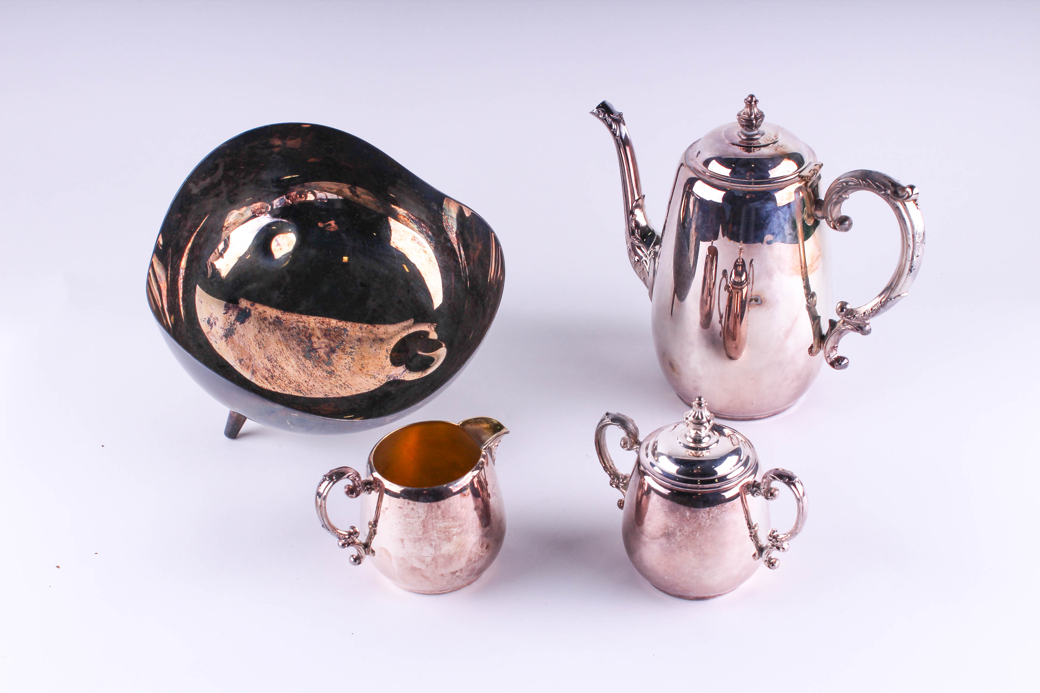 Silver Plate Tea Set