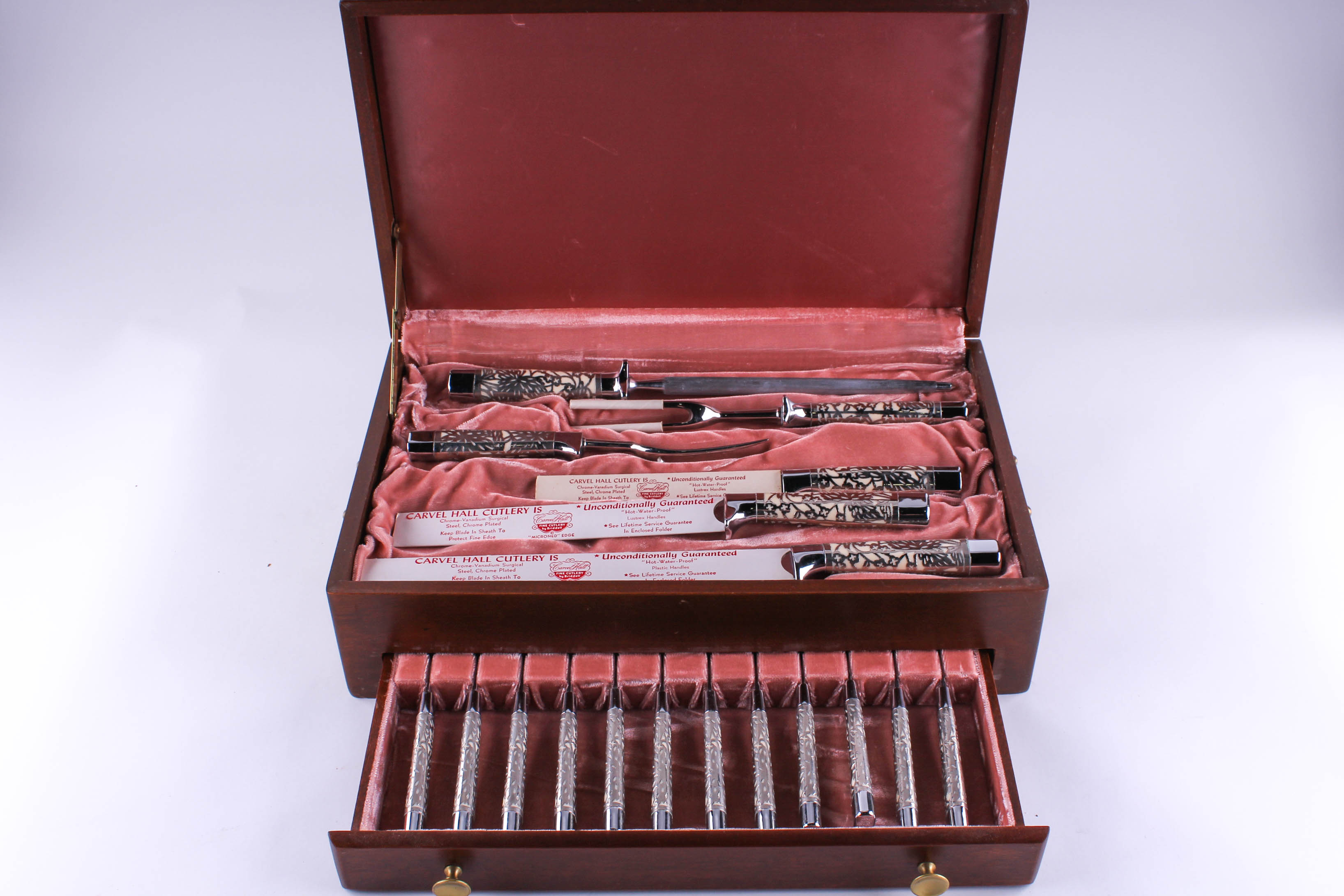 Carvel Hall Classic Carving and Steak Knife Set