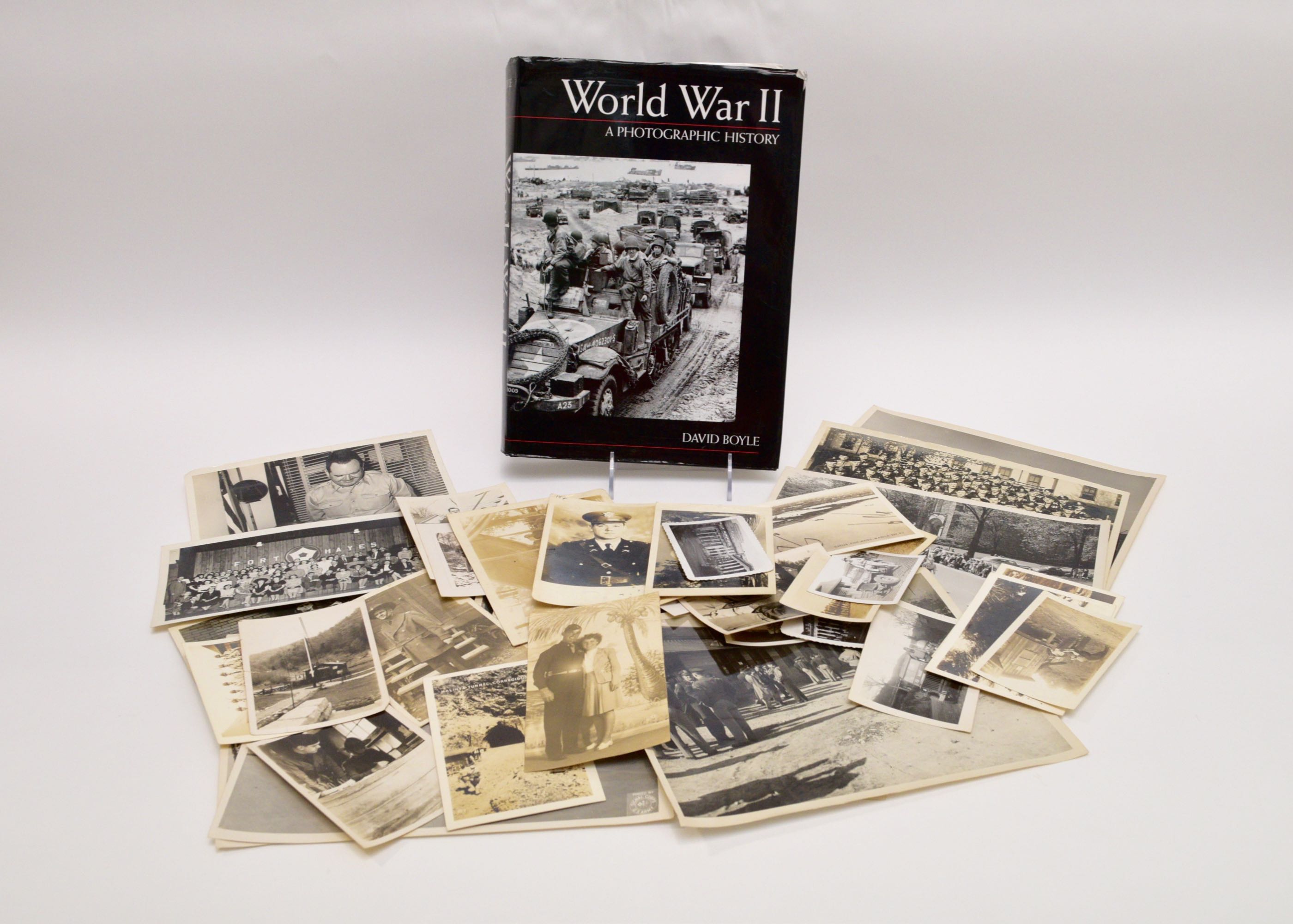 WWII Photobook and Vintage Black and White Military Photographs