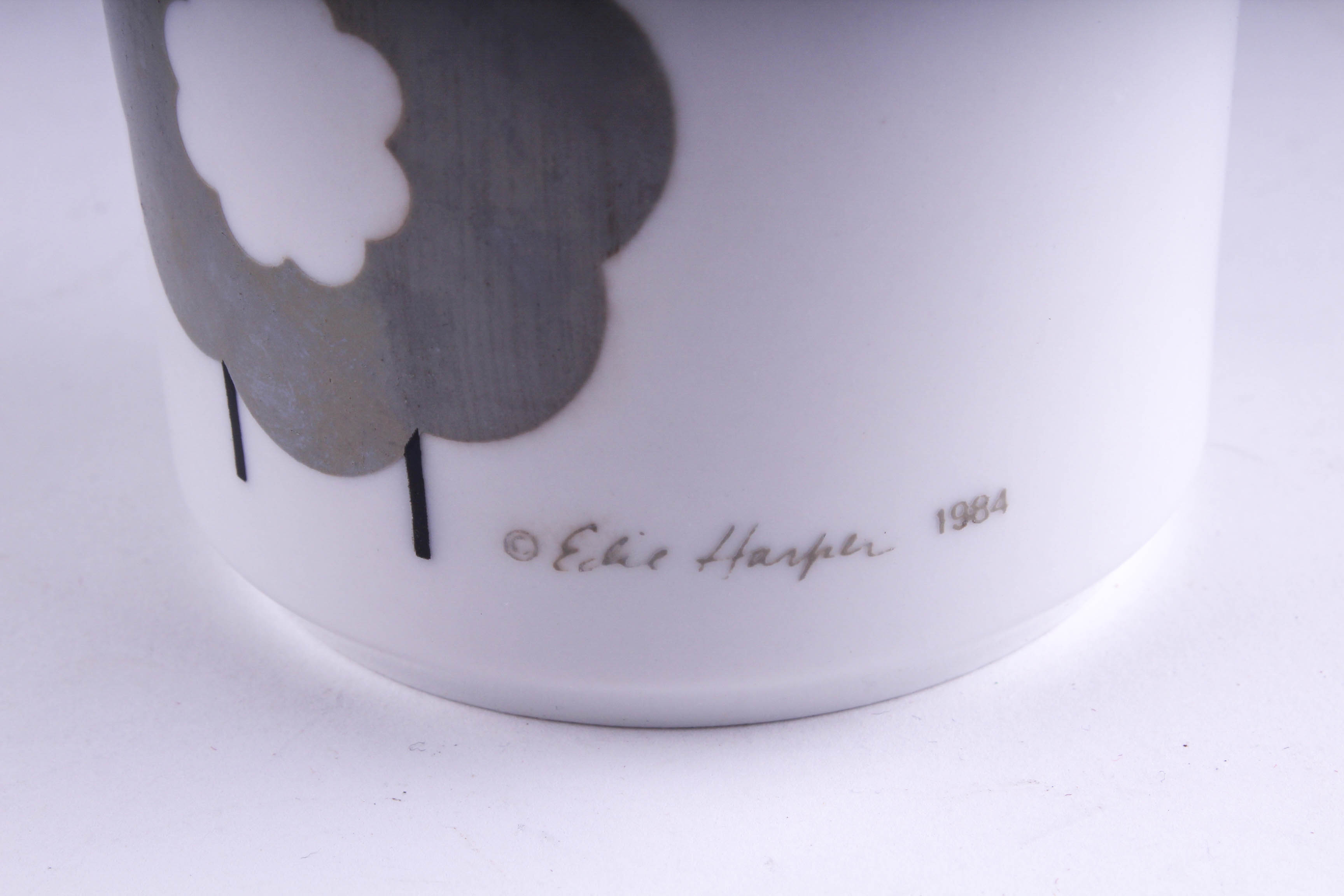 Edie Harper Sheep Mugs