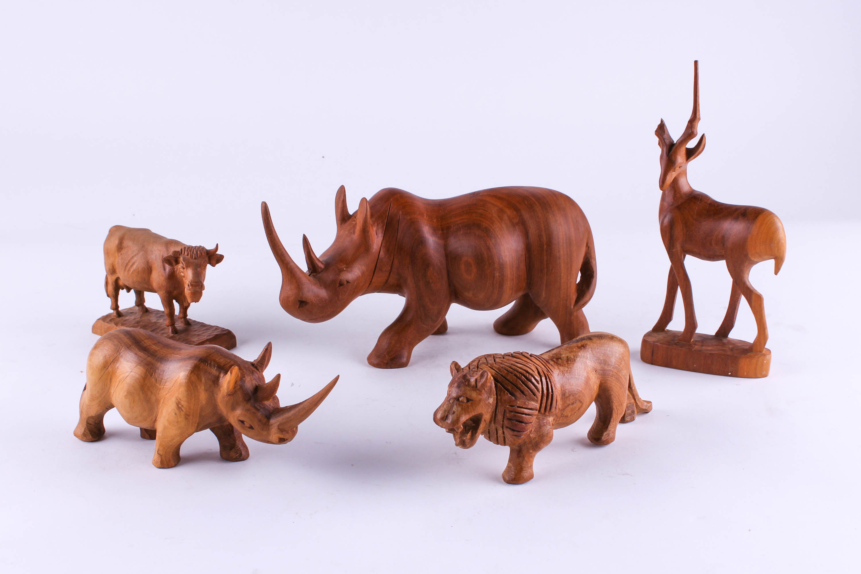 Carved Wood Animals