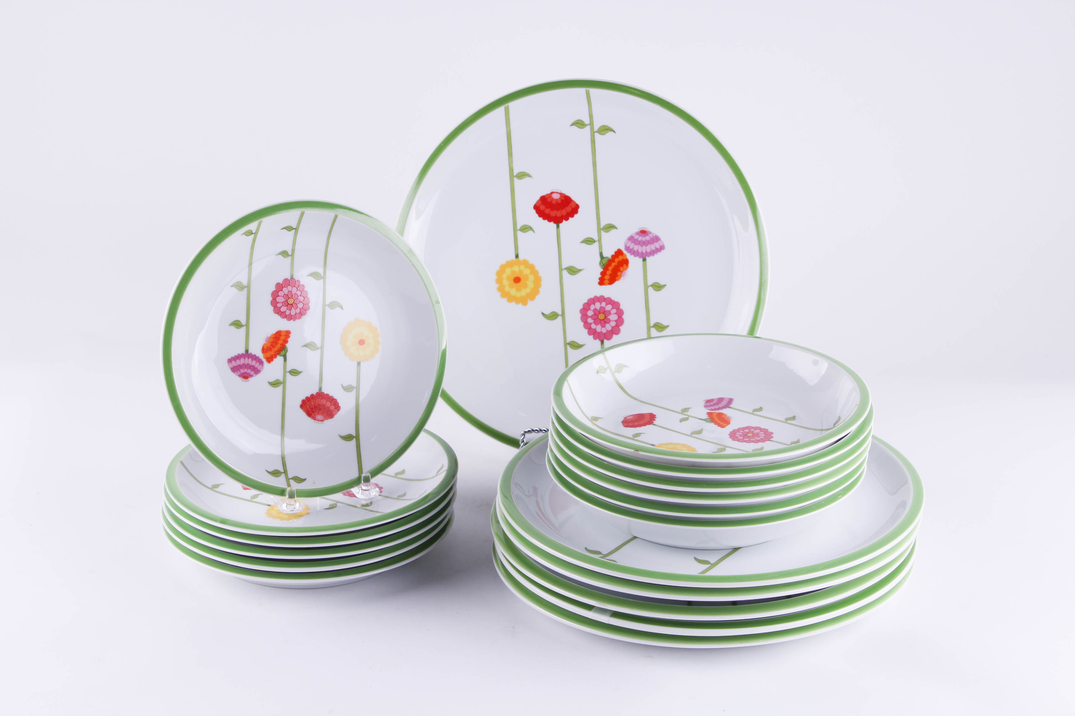 Denby Fine China Plates in "Contrariwise"