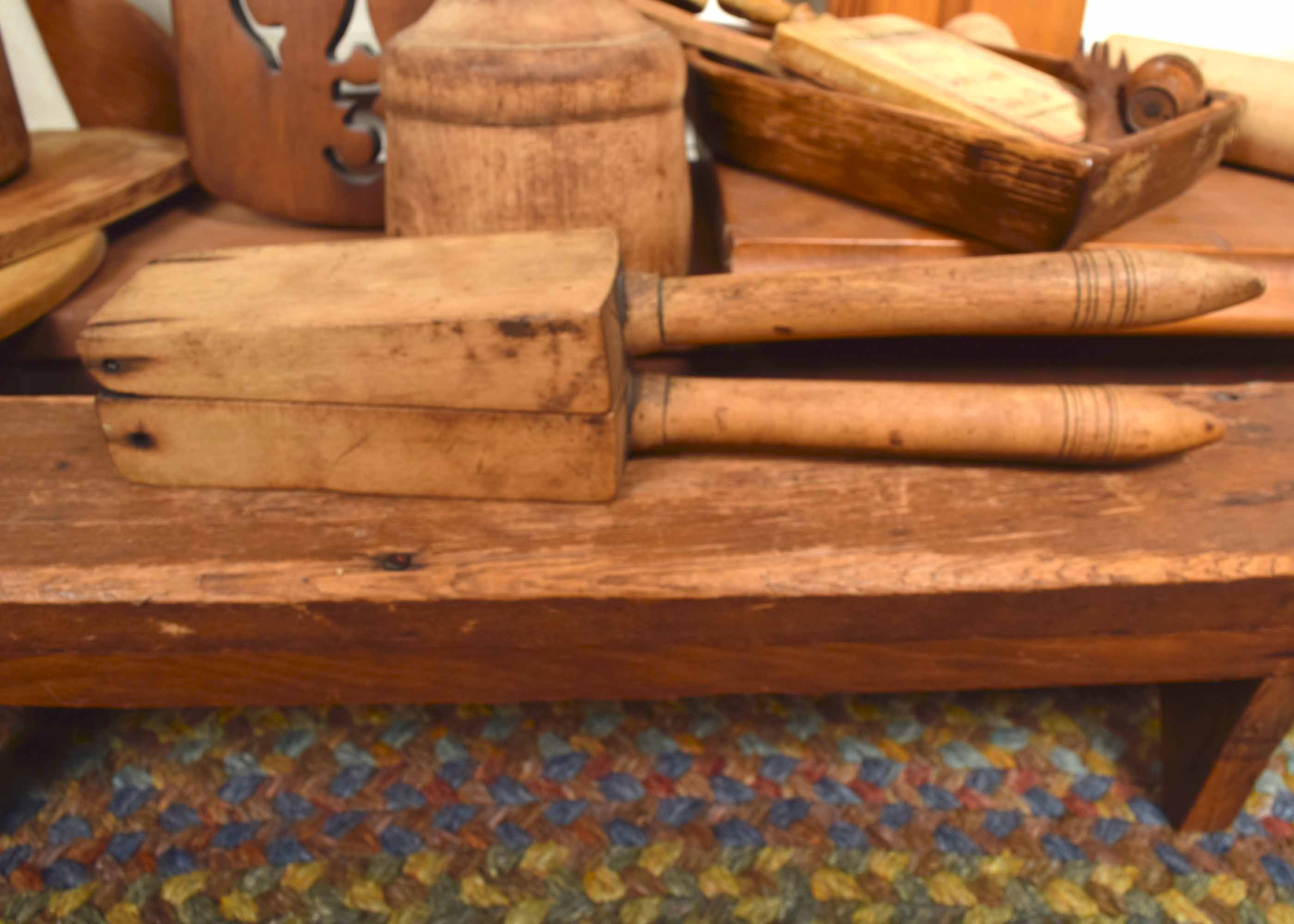 Vintage and Antique Wooden Tools and Decor