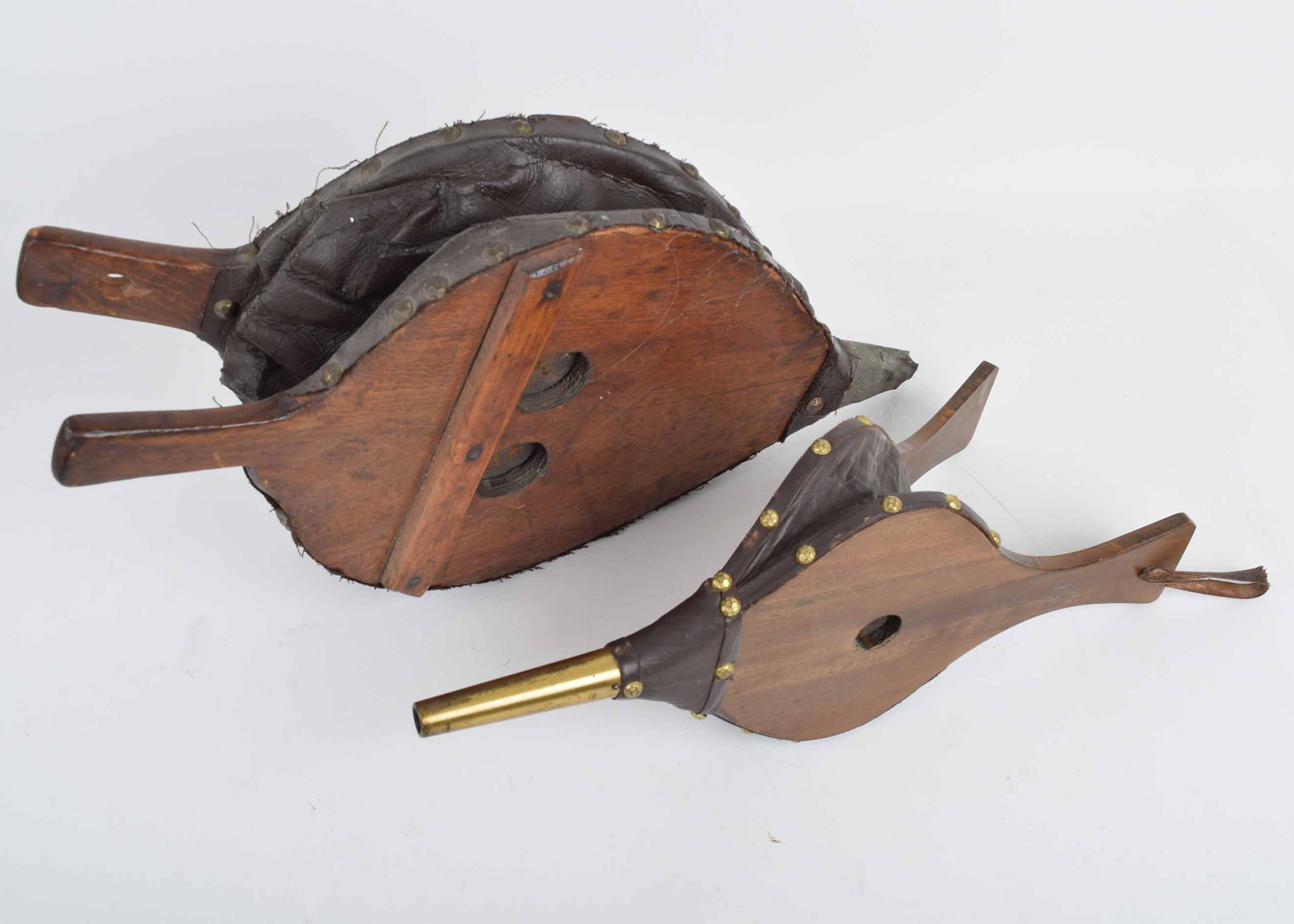 Vintage Fireplace Bellows Pair