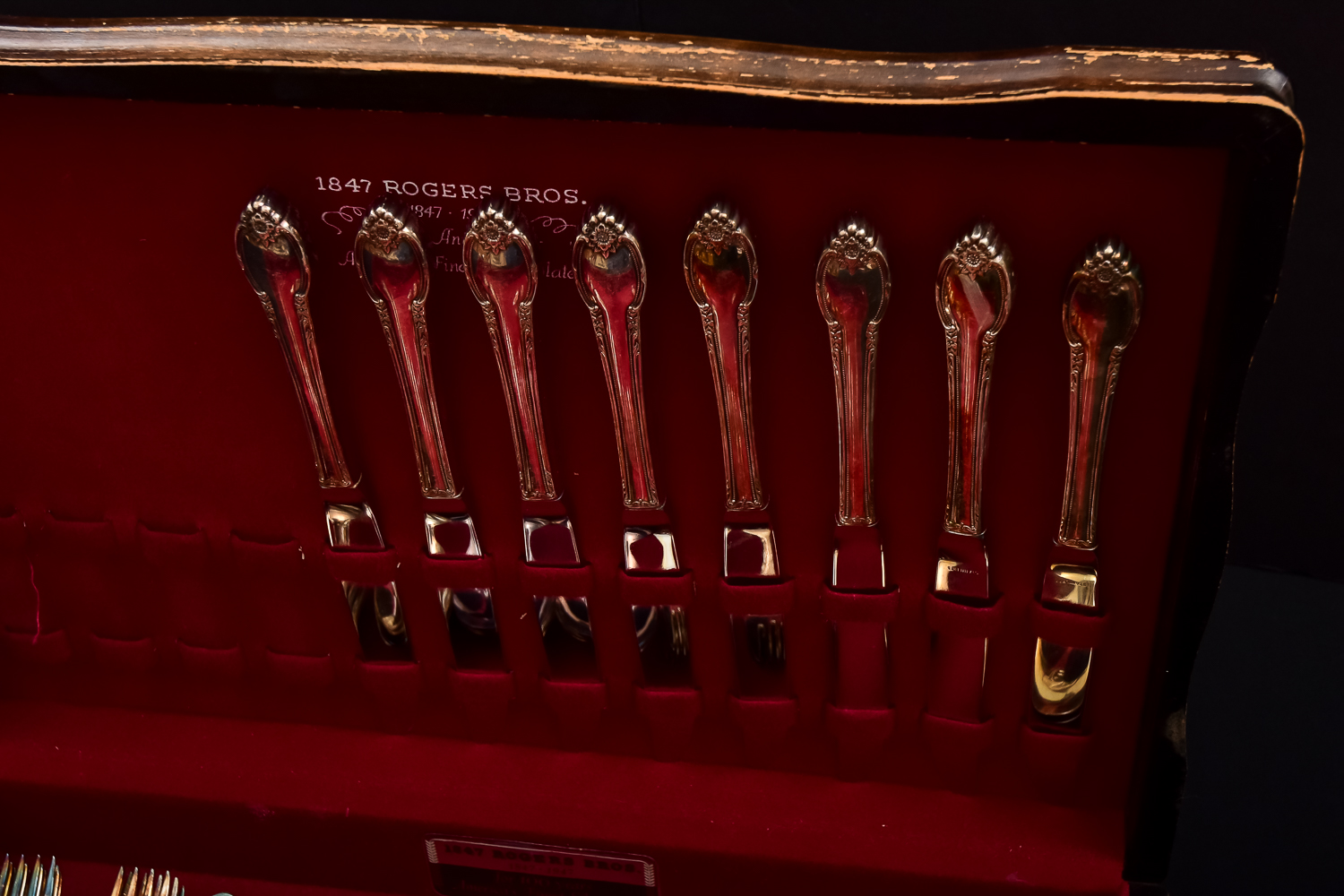 Set of International Silver 1847 Rogers Bros. 100th Anniversary Edition Silver Plated Flatware