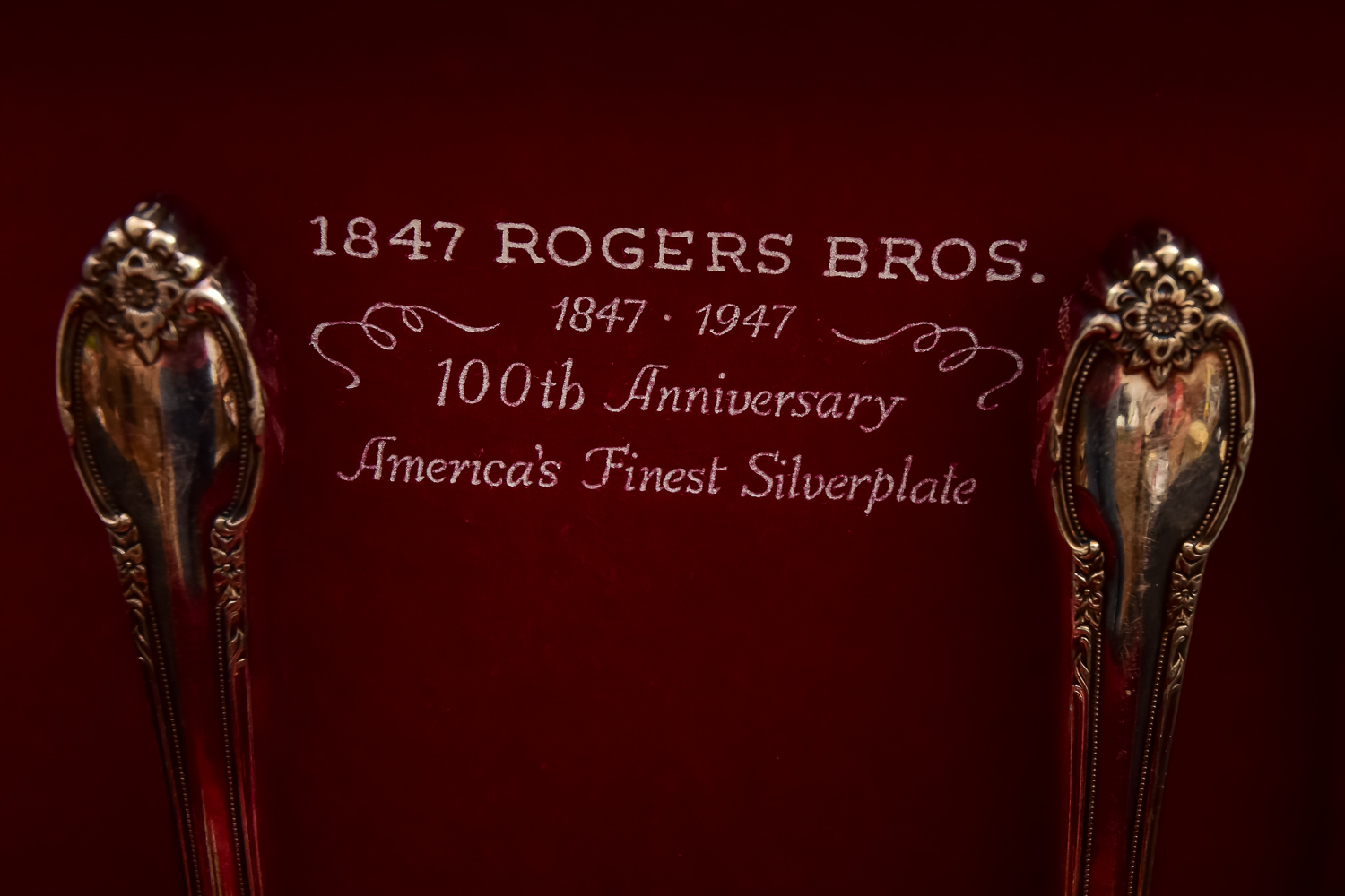 Set of International Silver 1847 Rogers Bros. 100th Anniversary Edition Silver Plated Flatware