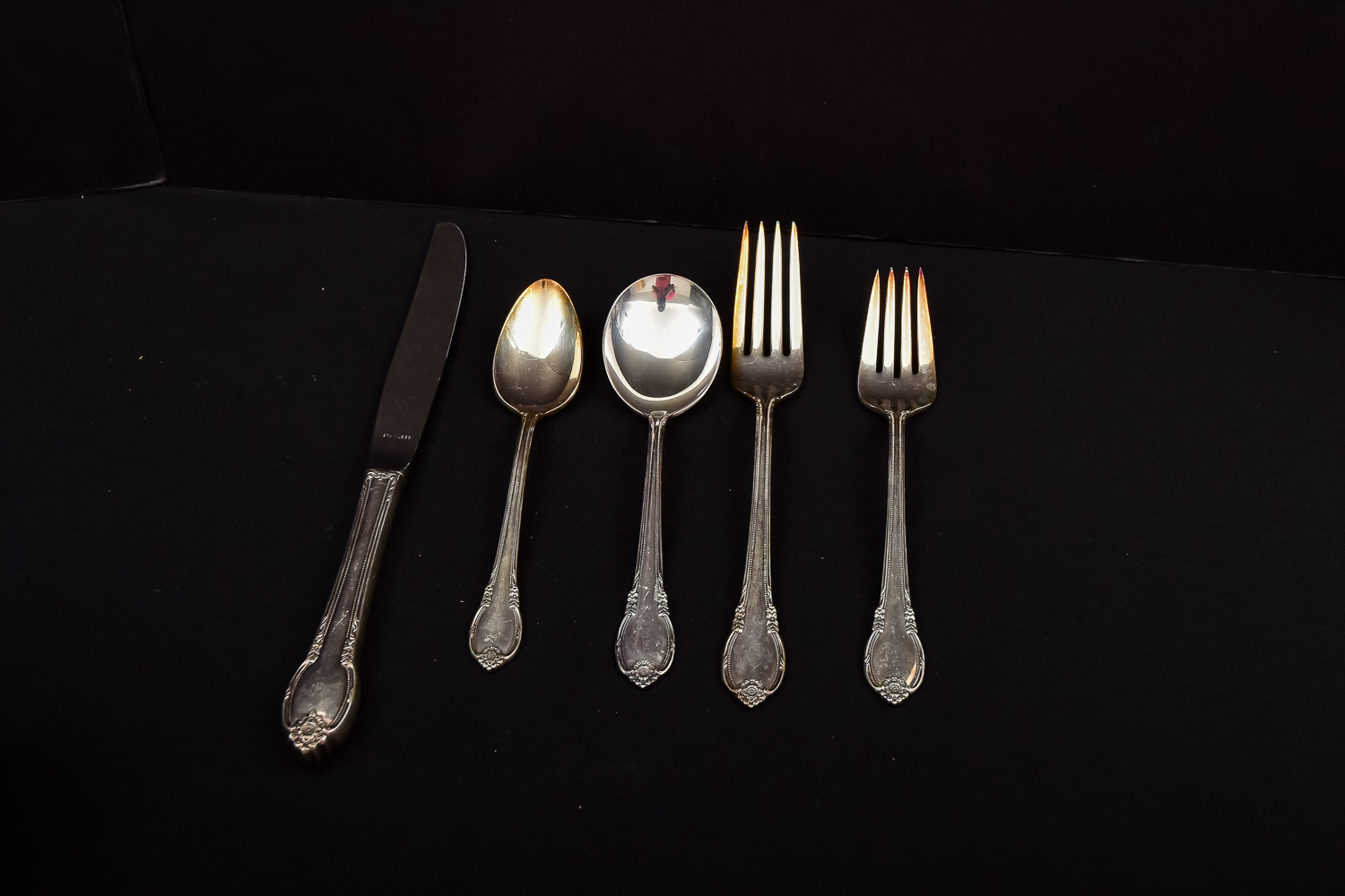 Set of International Silver 1847 Rogers Bros. 100th Anniversary Edition Silver Plated Flatware