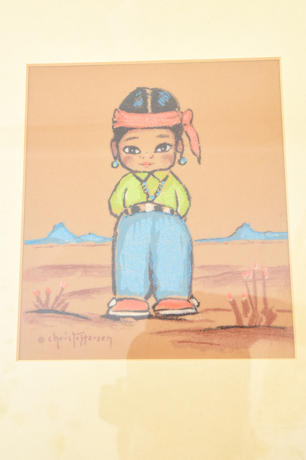 Four Gerda Christottersen Papoose Serigraphs