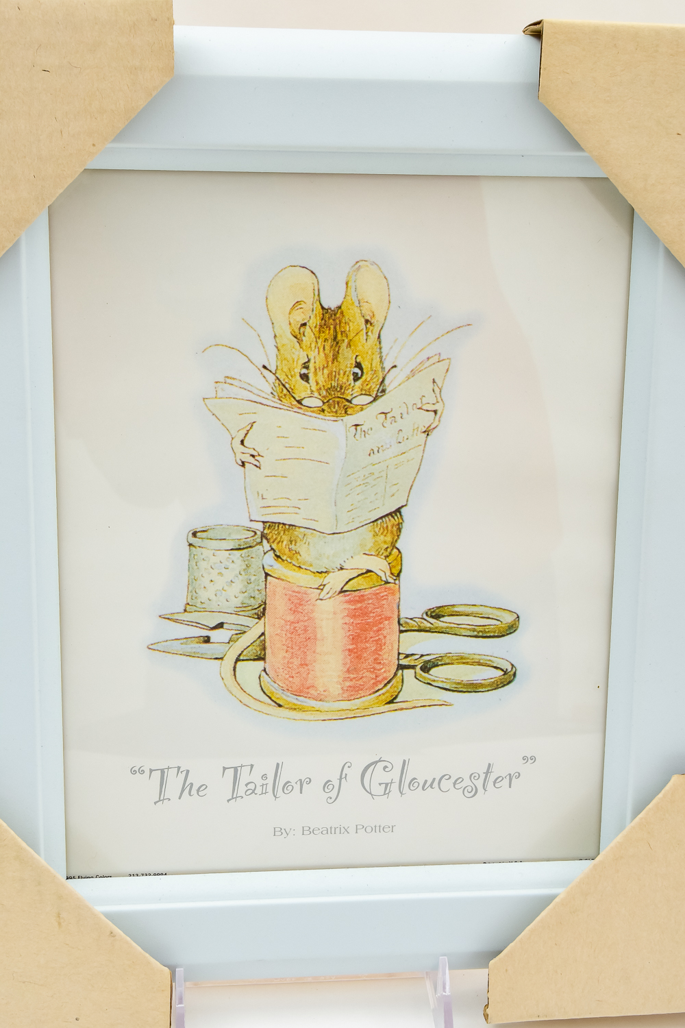 Framed Beatrix Potter Lithograph Prints
