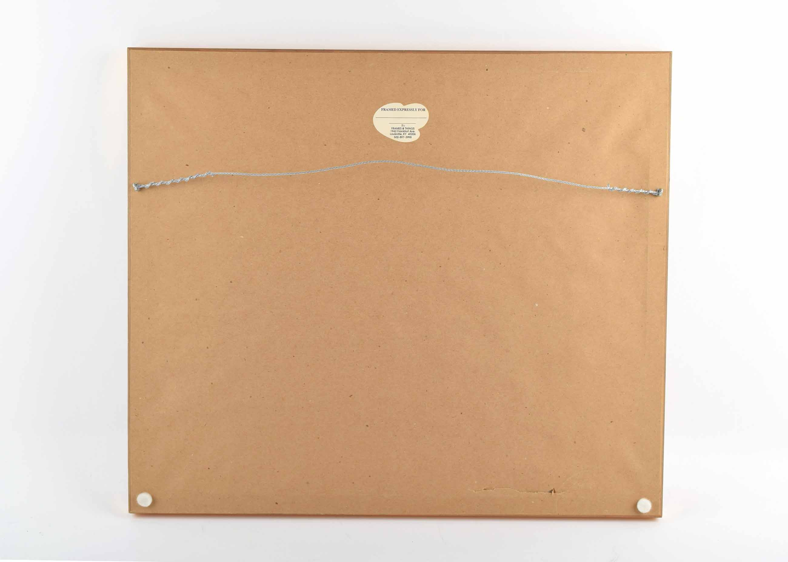 Original Oil on Wood Painting of Flowers and Fruit