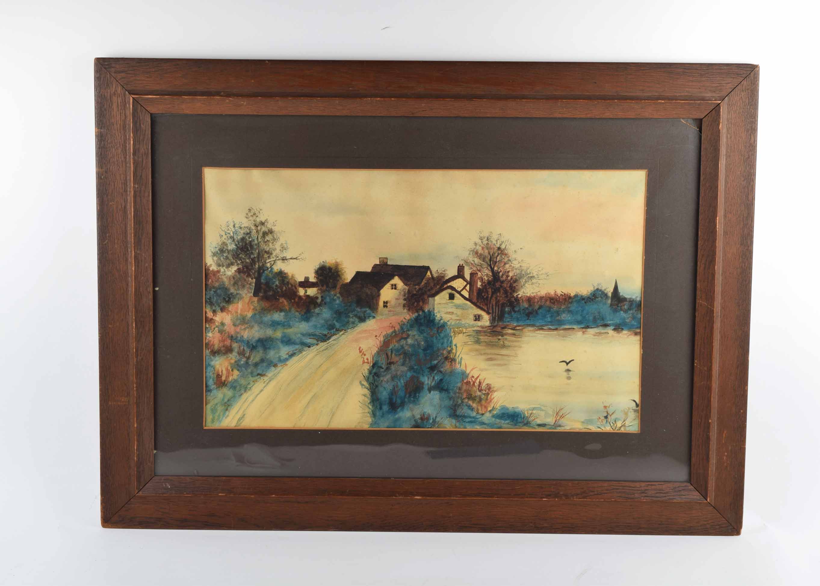 Original Watercolor Painting on Paper