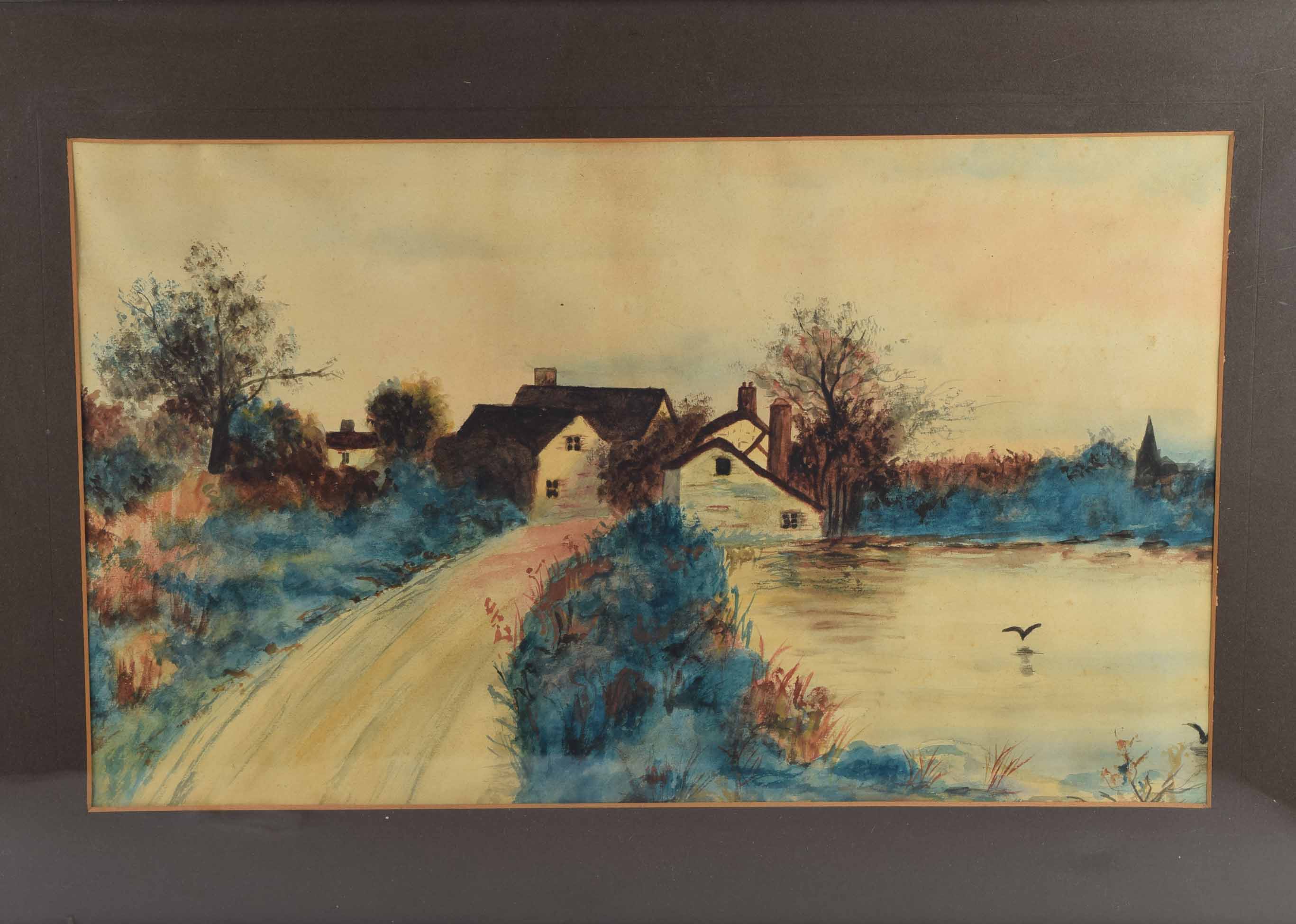 Original Watercolor Painting on Paper