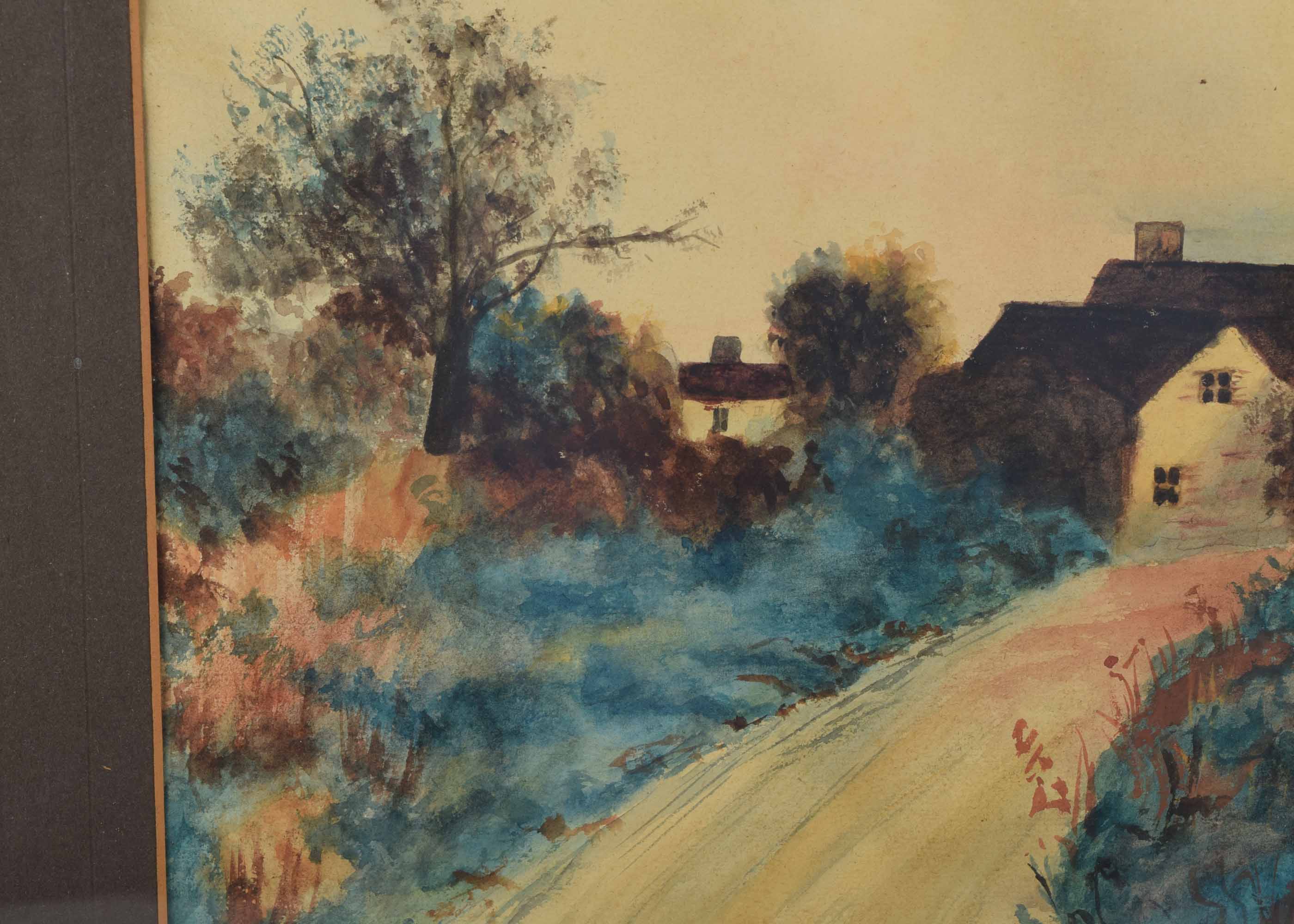 Original Watercolor Painting on Paper