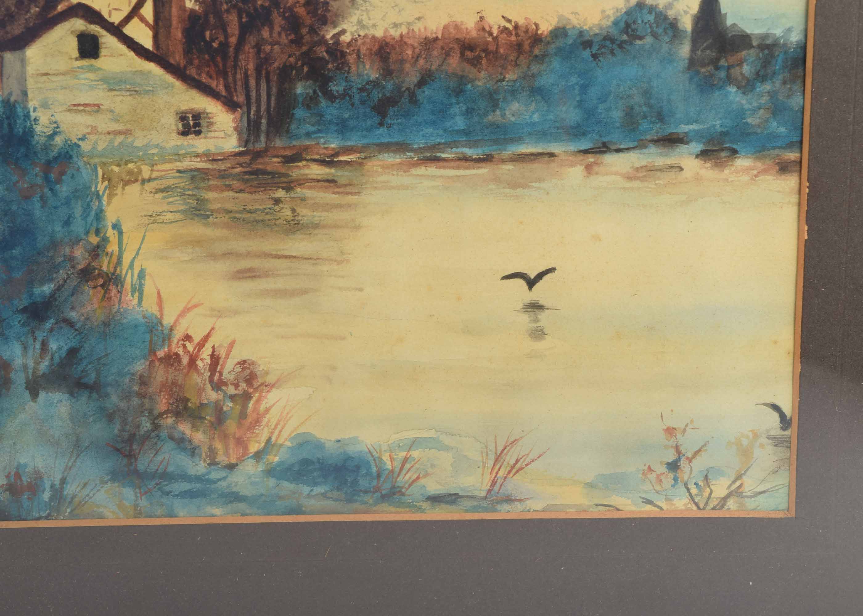 Original Watercolor Painting on Paper