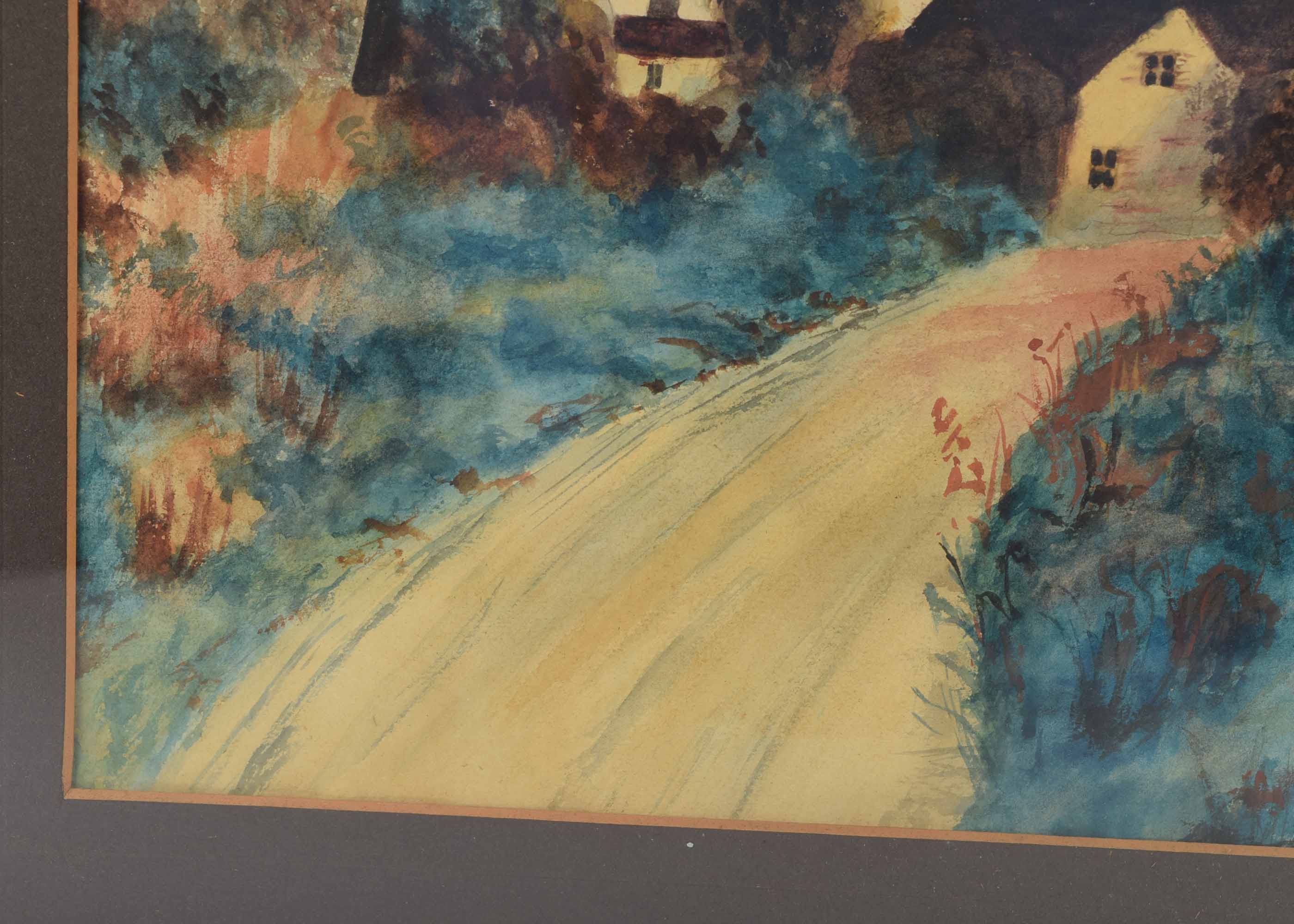 Original Watercolor Painting on Paper