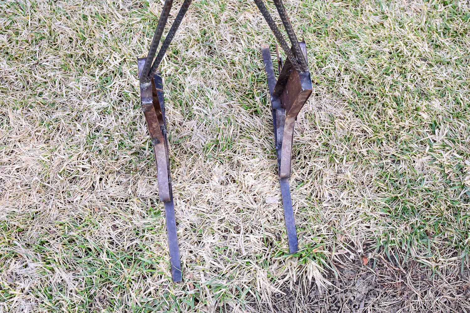 Found Object Cowboy Sheriff Lawn Sculpture