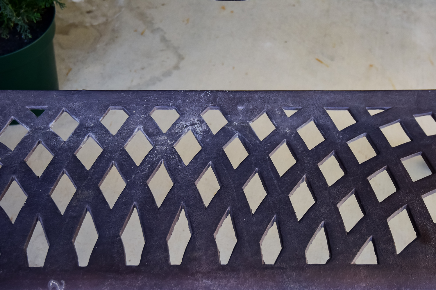 Cast Iron Patio Garden Bench