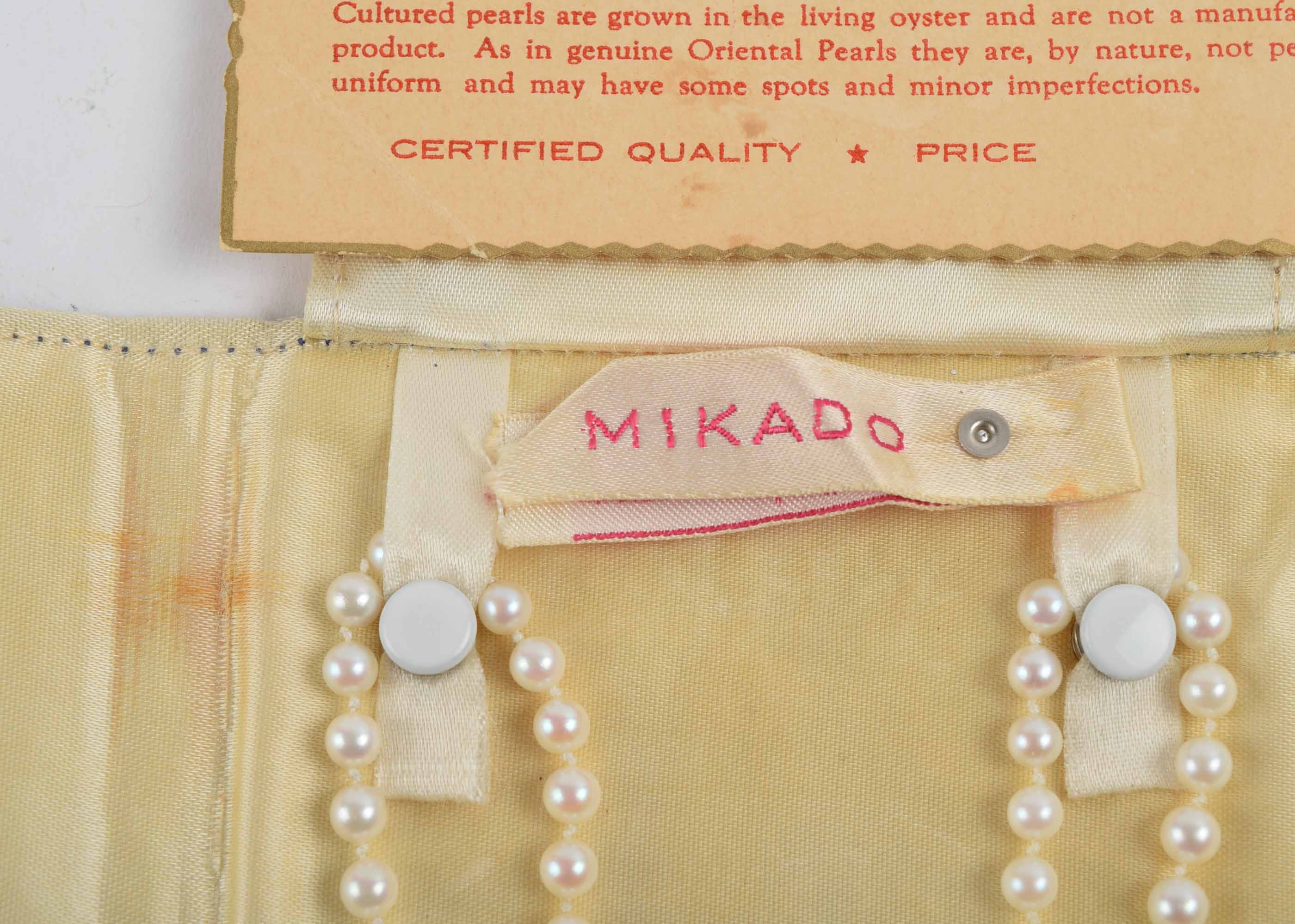 Vintage Lady Ellen Mikado Cultured Pearl Necklace
