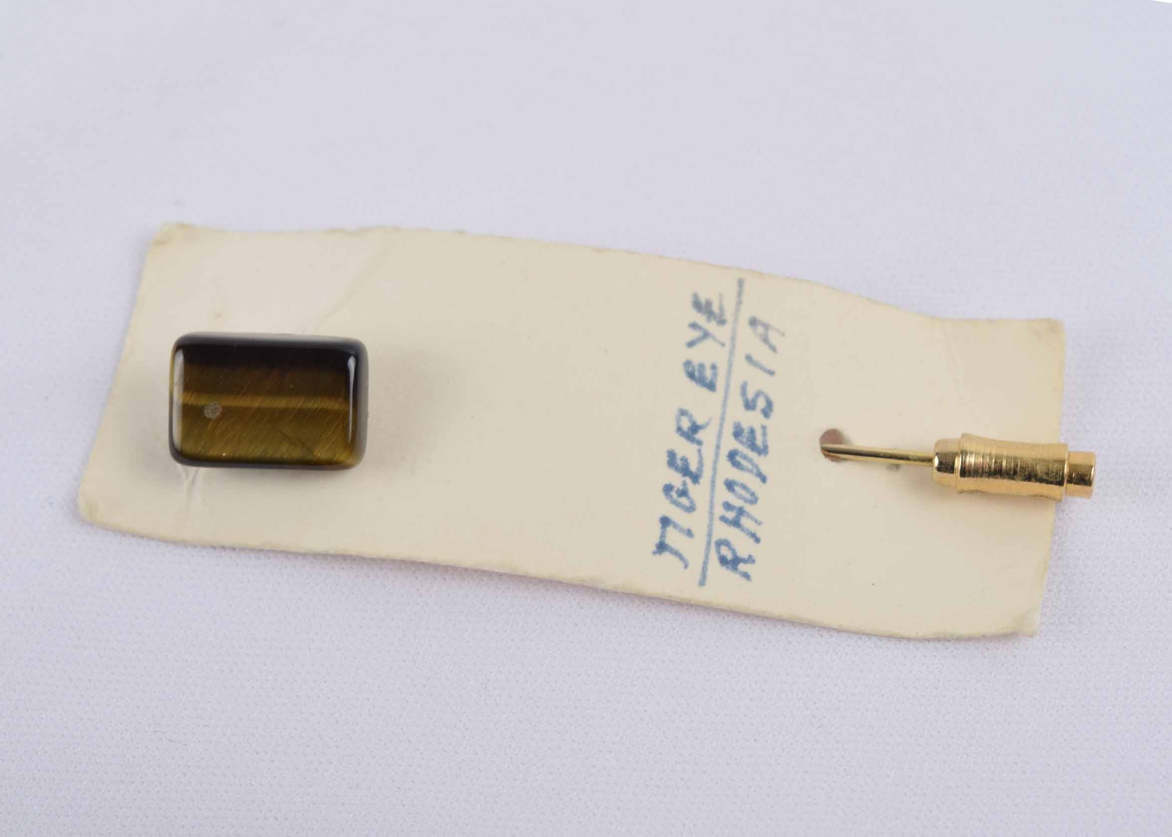 Vintage Stone Stick Pins