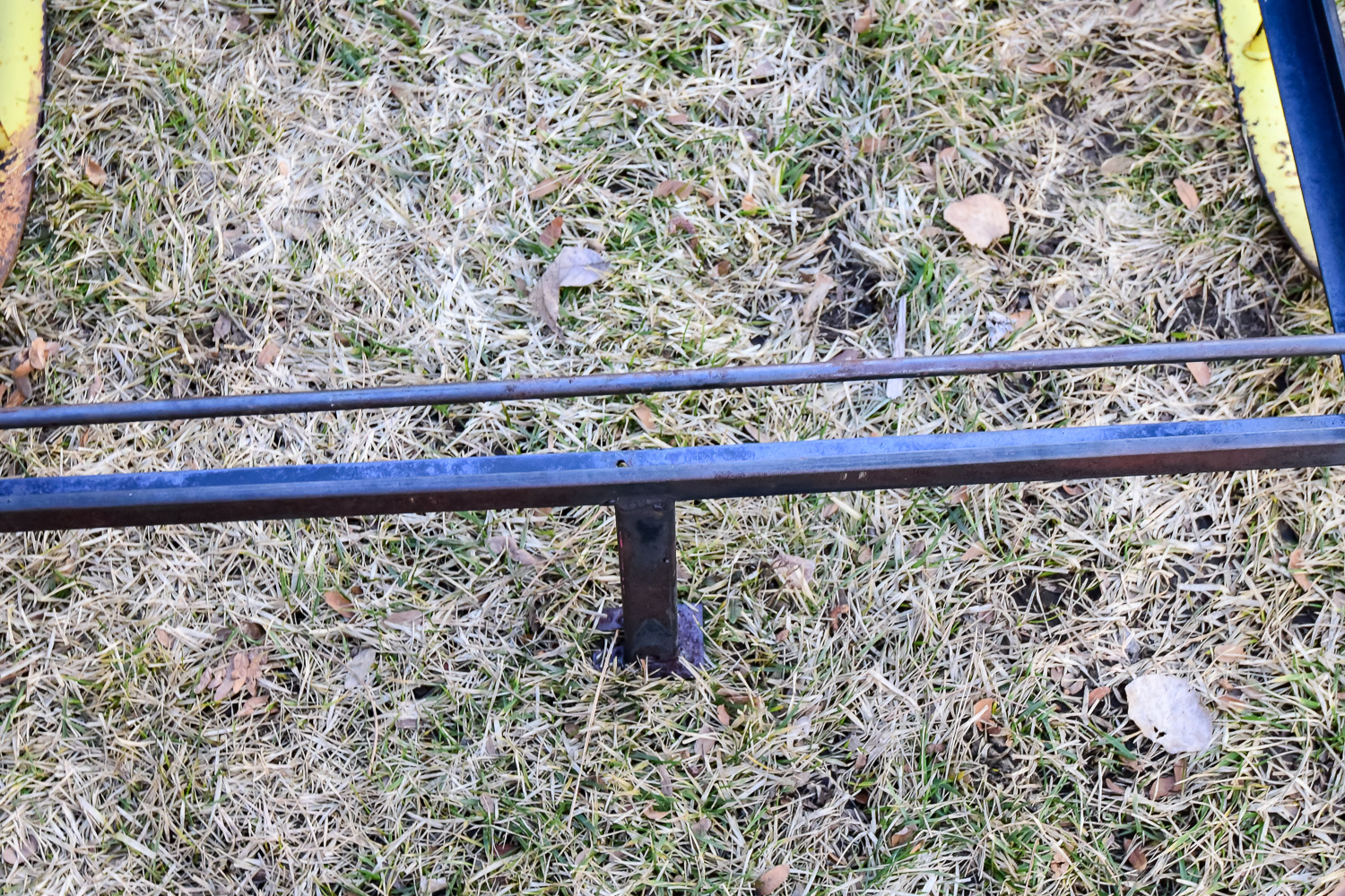 Vintage Yard Cart and Wheel